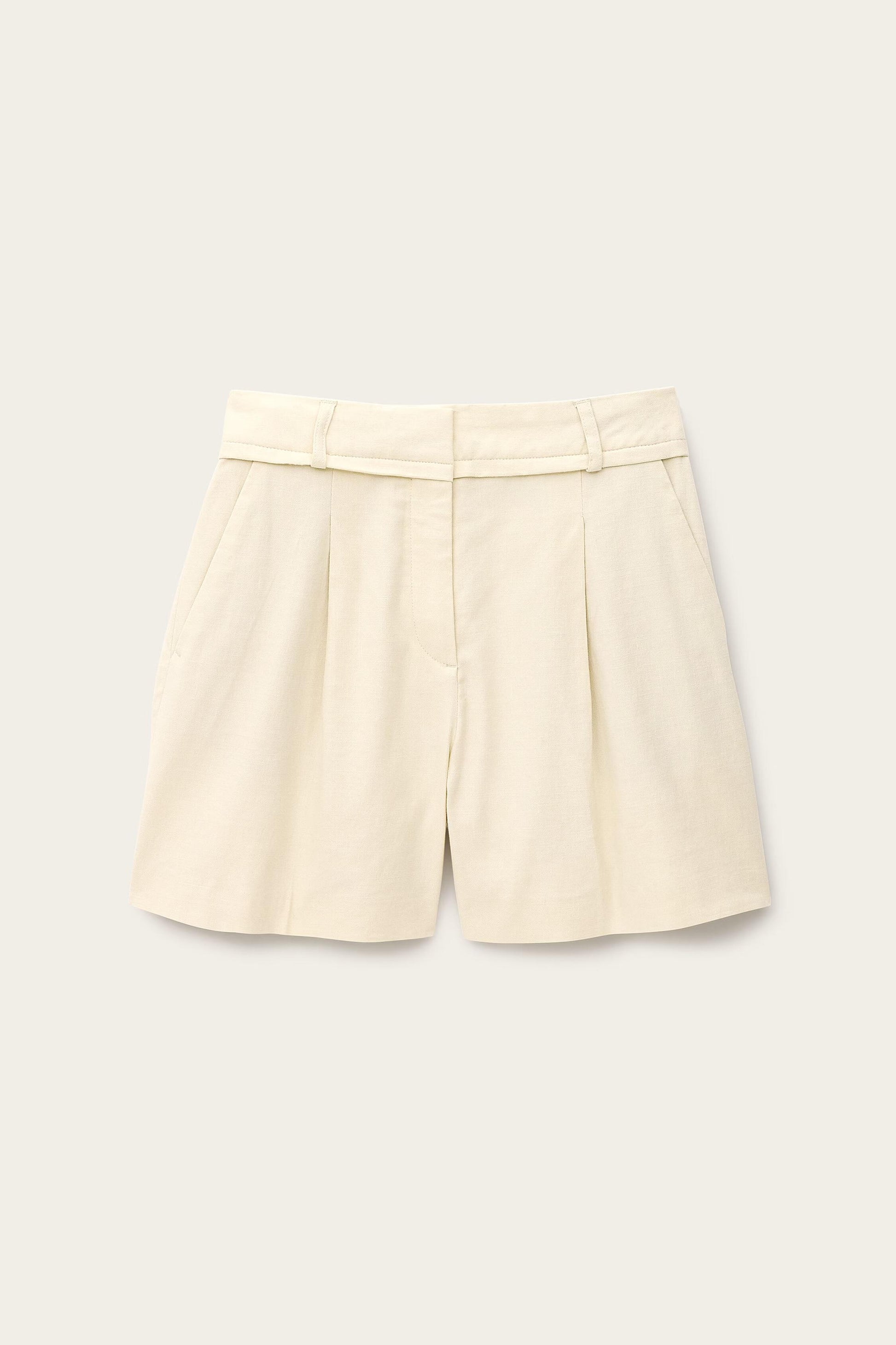 ba&sh Tailored Shorts Cilo Yellow