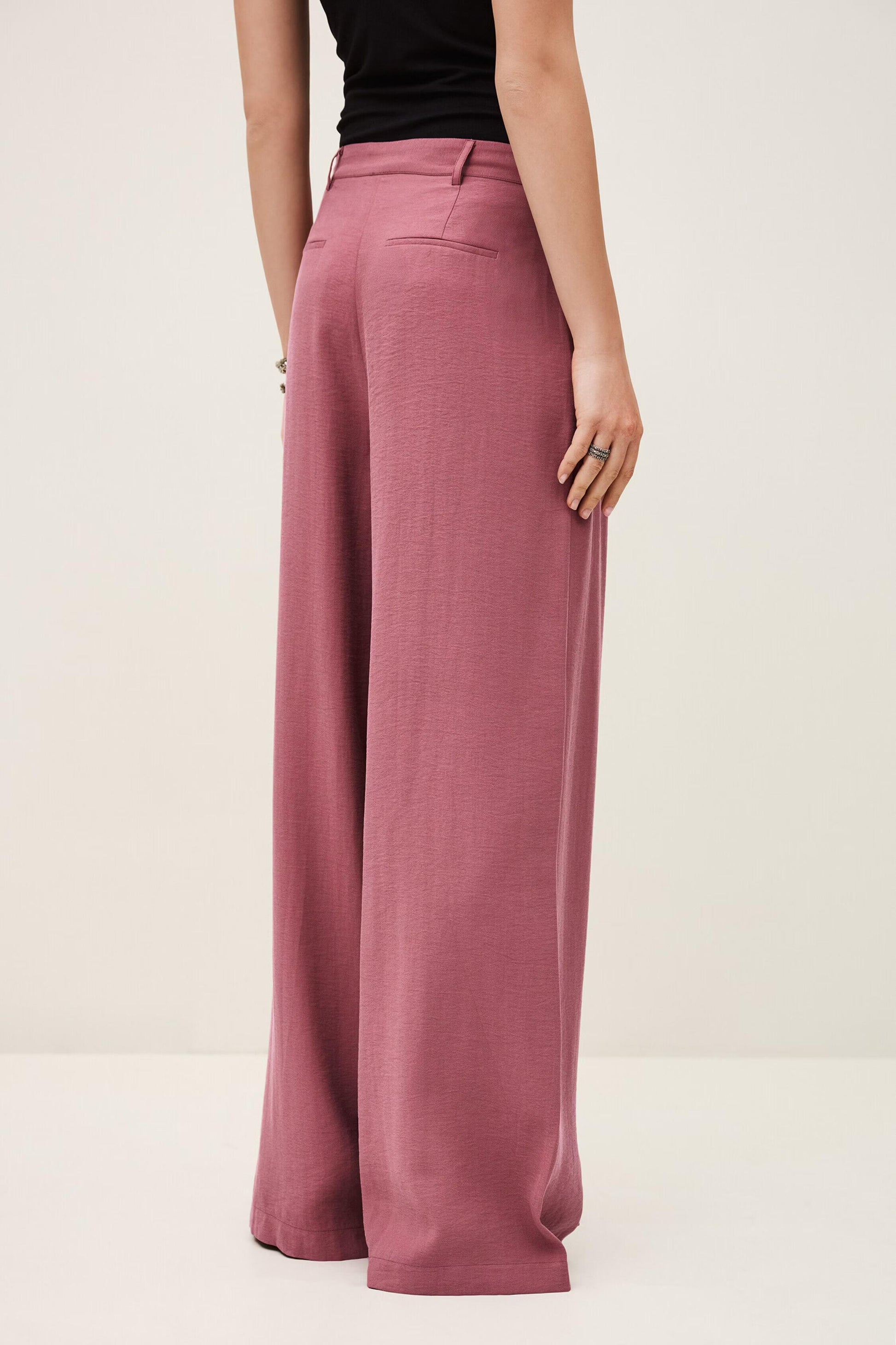 ba&sh Straight Cut Pants Deana Pink