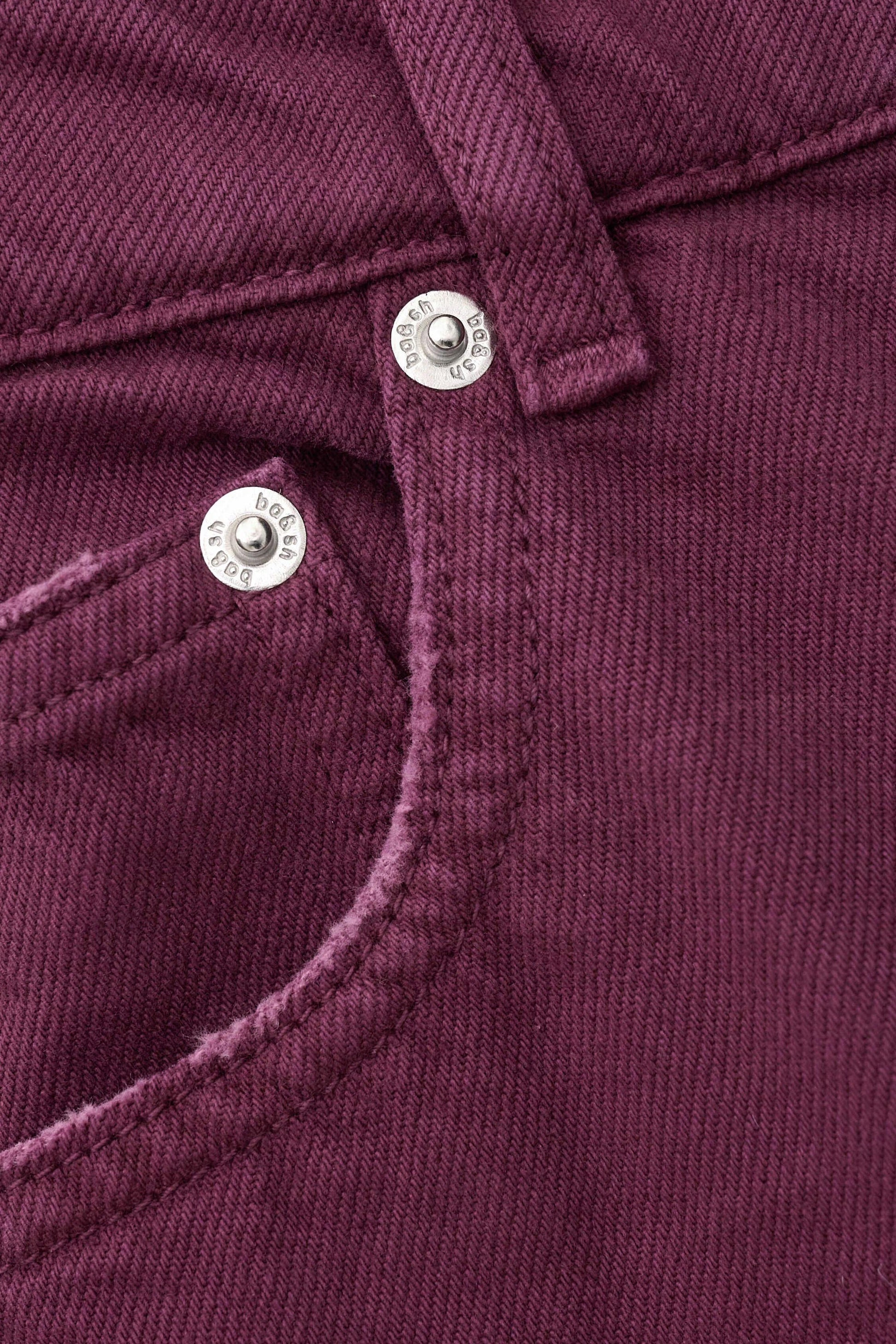 ba&sh Wide-Leg Jeans Boney Purple