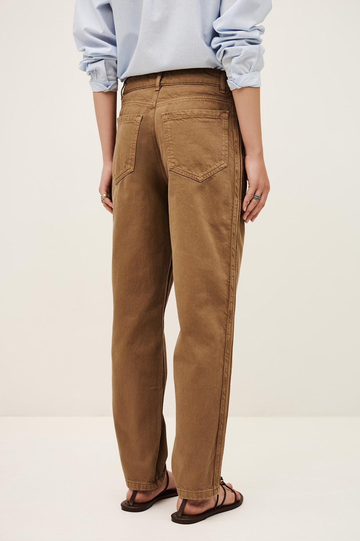 ba&sh Carrot Leg Pants Cali Brown