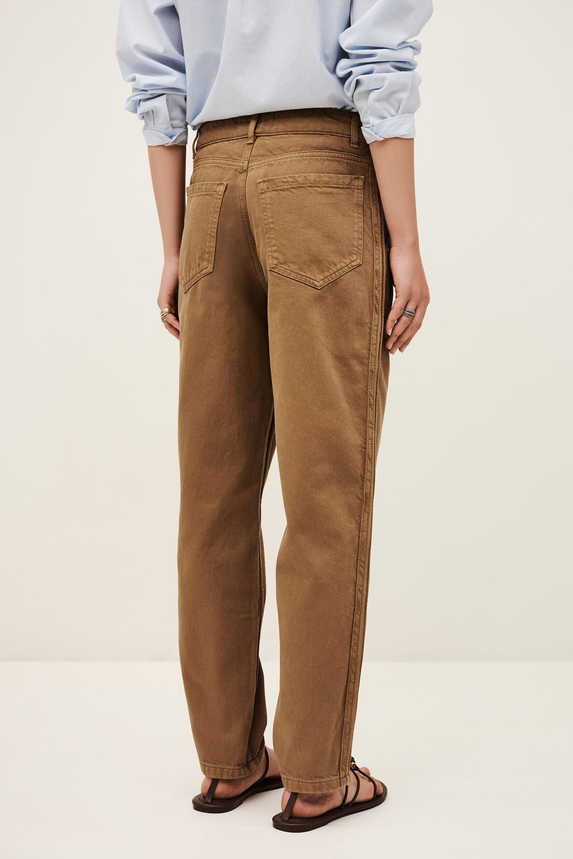 ba&sh Carrot Leg Pants Cali Brown