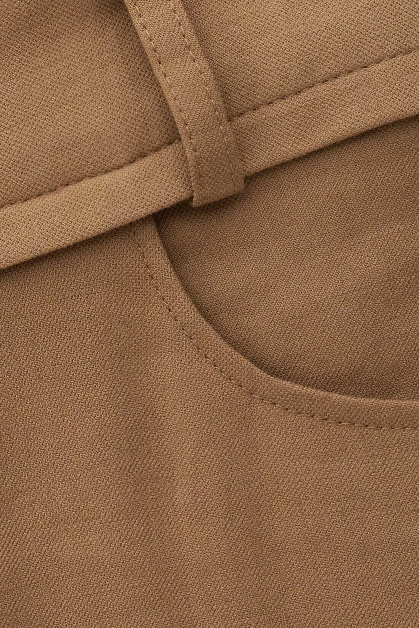 ba&sh Straight Cut Pants Cista Brown