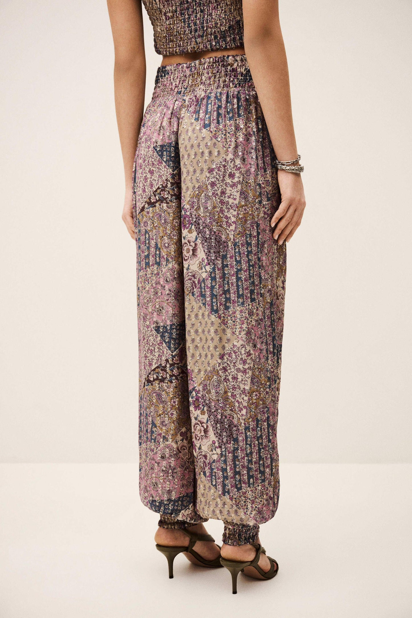 ba&sh Wide-Leg Pants Parsy Pink