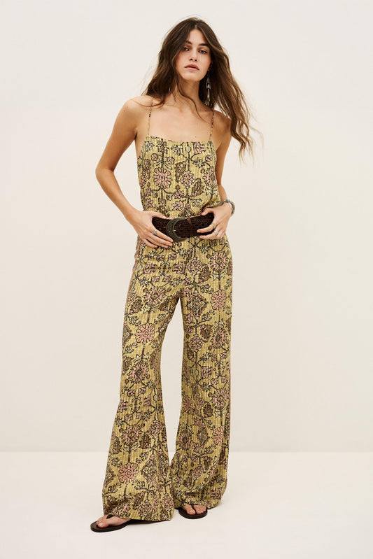 ba&sh Wide-Leg Pants Pali Yellow