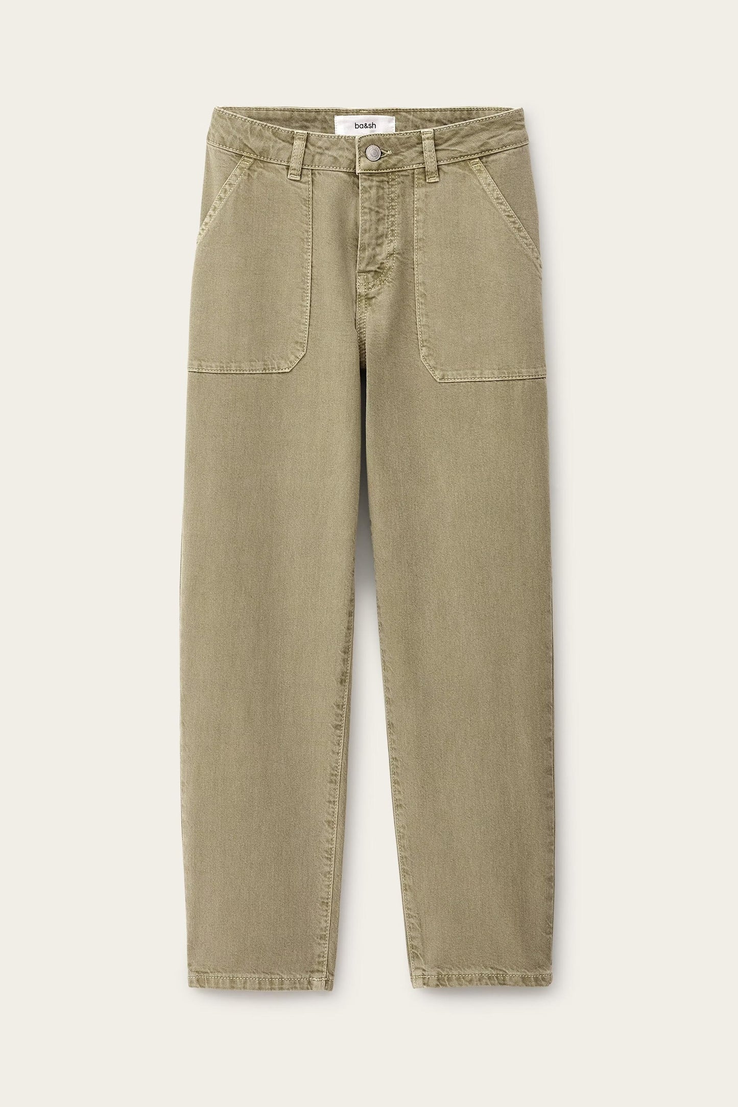 ba&sh Skinny Jeans Fally Green