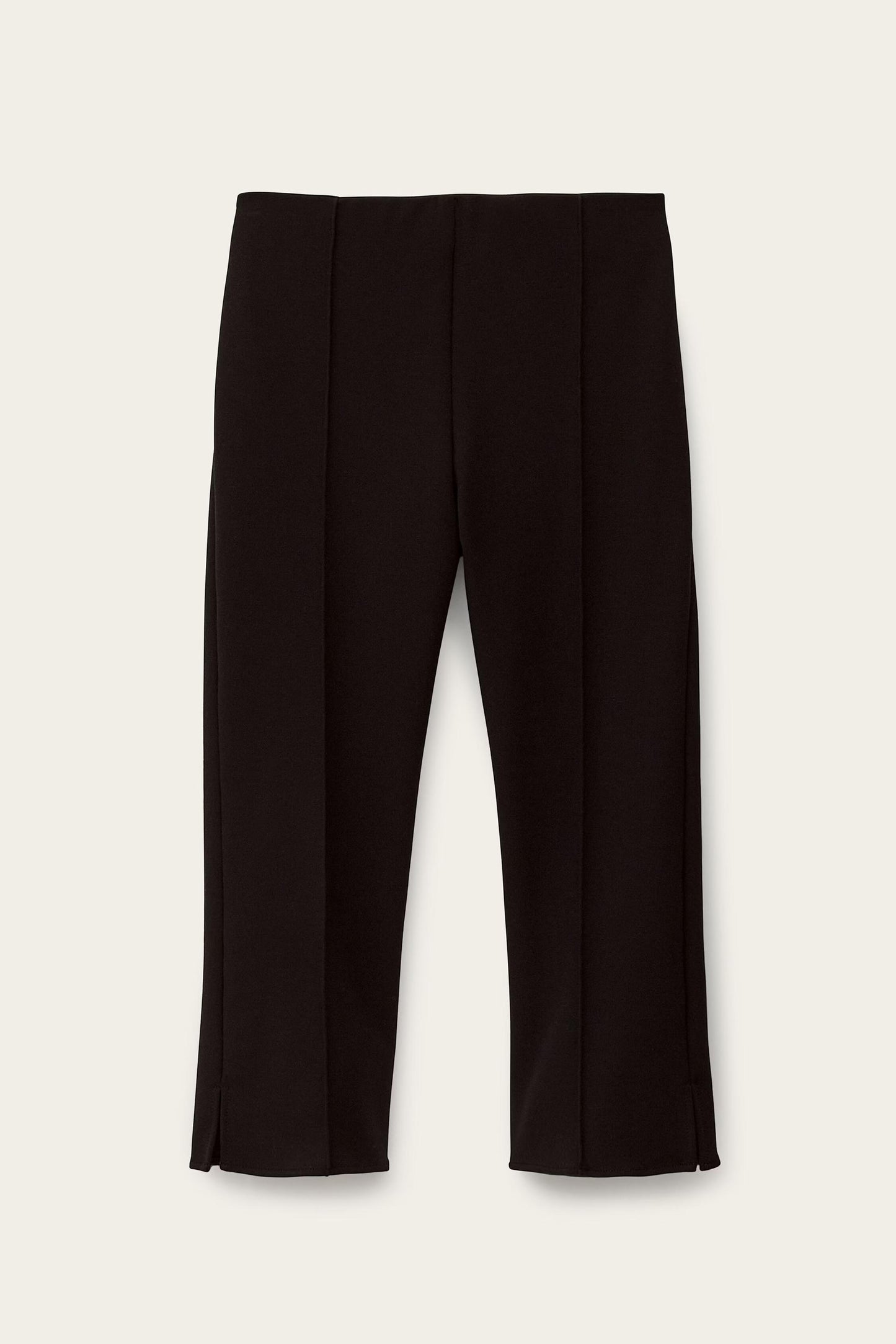 ba&sh High-Waisted Pants Capria Black