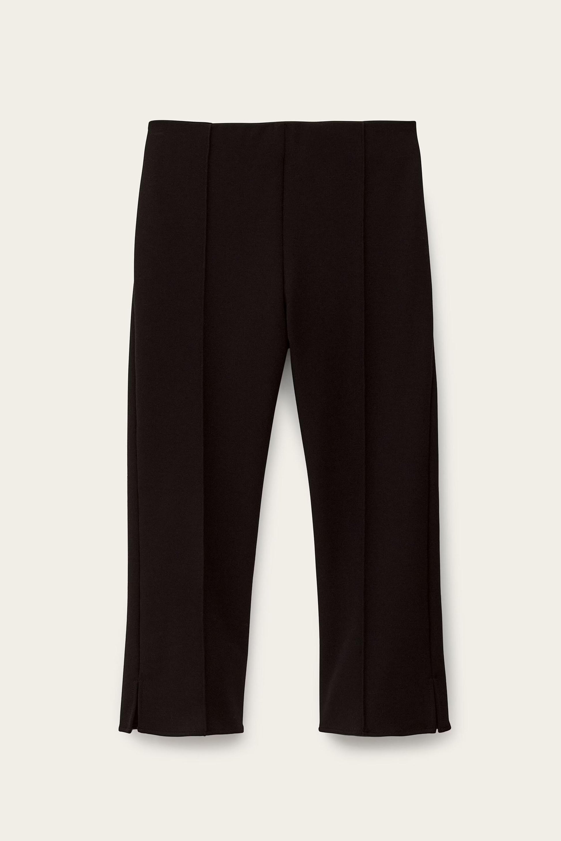 ba&sh High-Waisted Pants Capria Black
