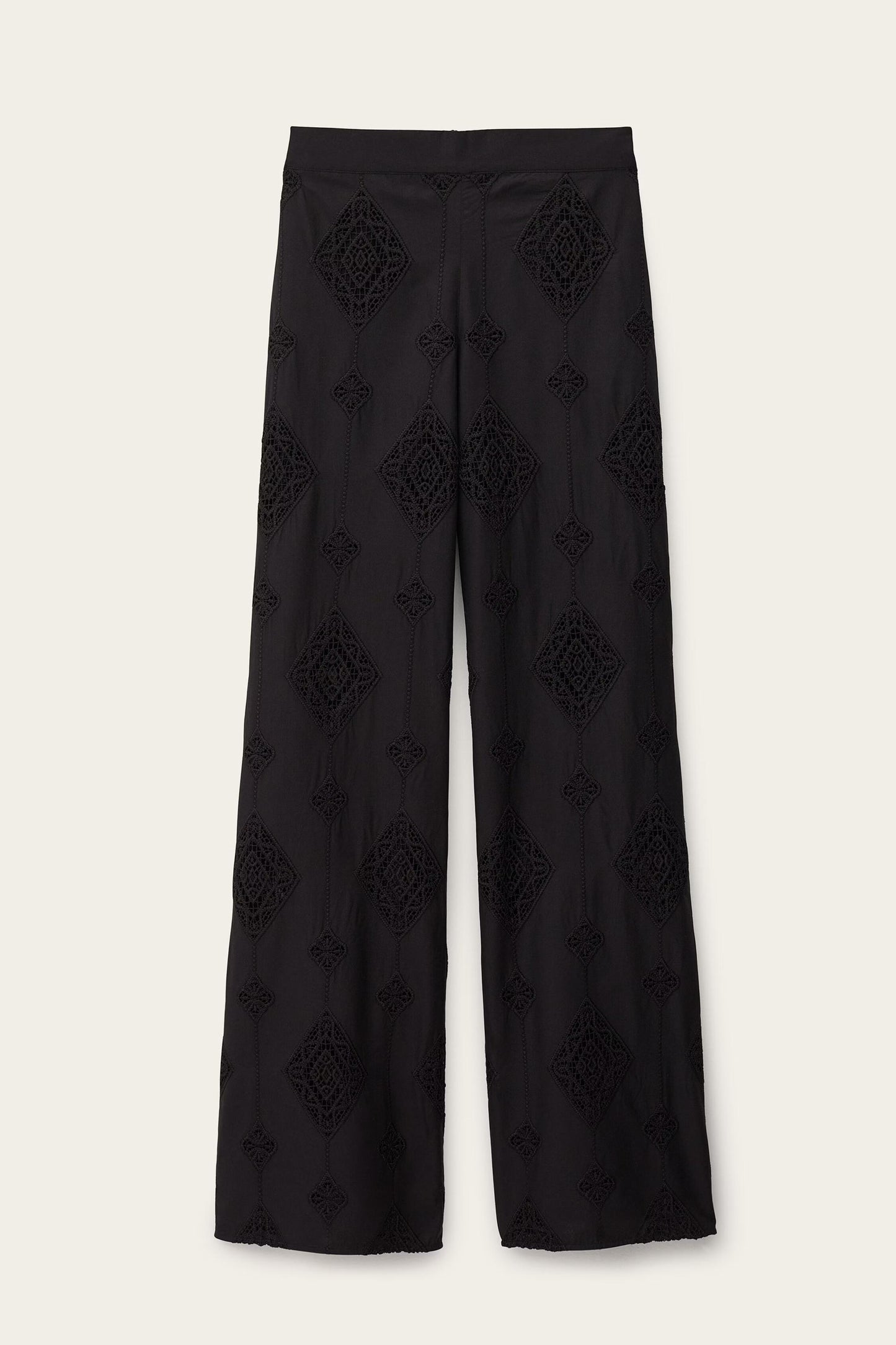 ba&sh Wide-Leg Pants Mike Black