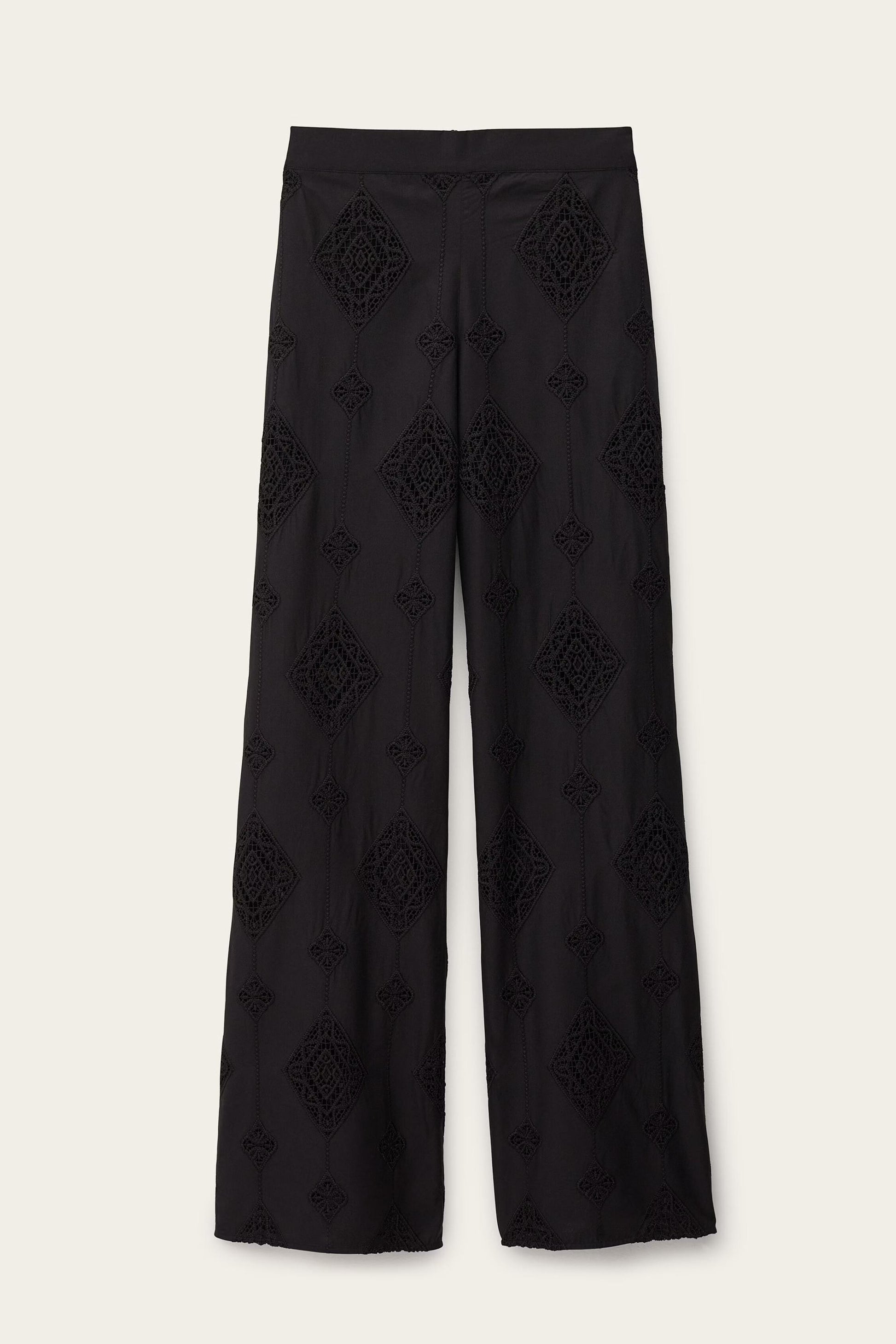 ba&sh Wide-Leg Pants Mike Black