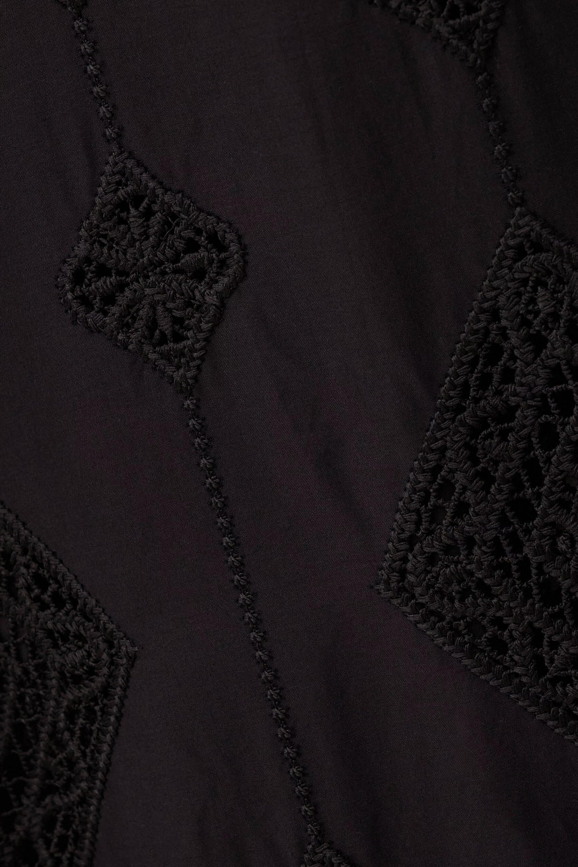 ba&sh Wide-Leg Pants Mike Black