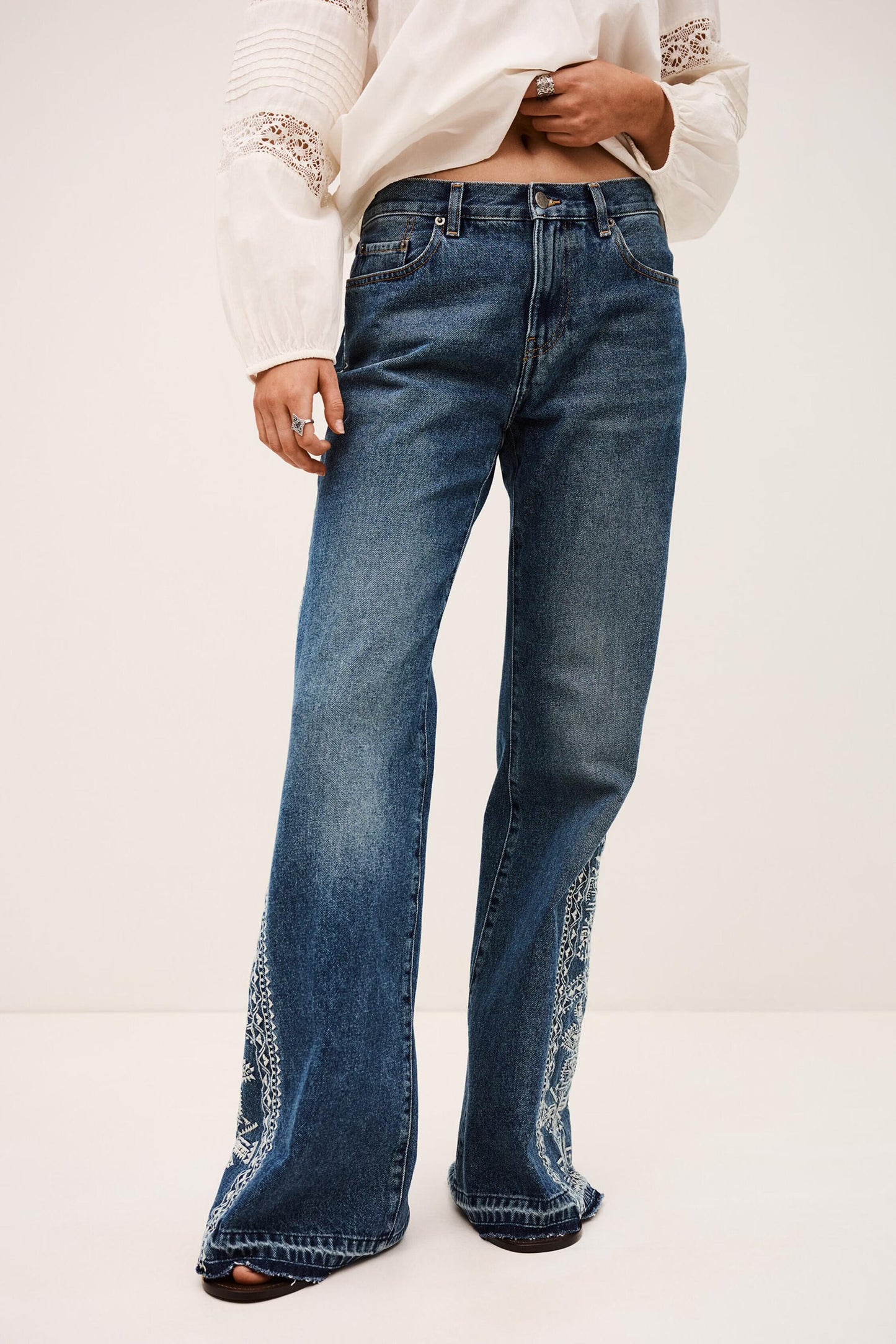 ba&sh Flare Jeans Vivy Blue