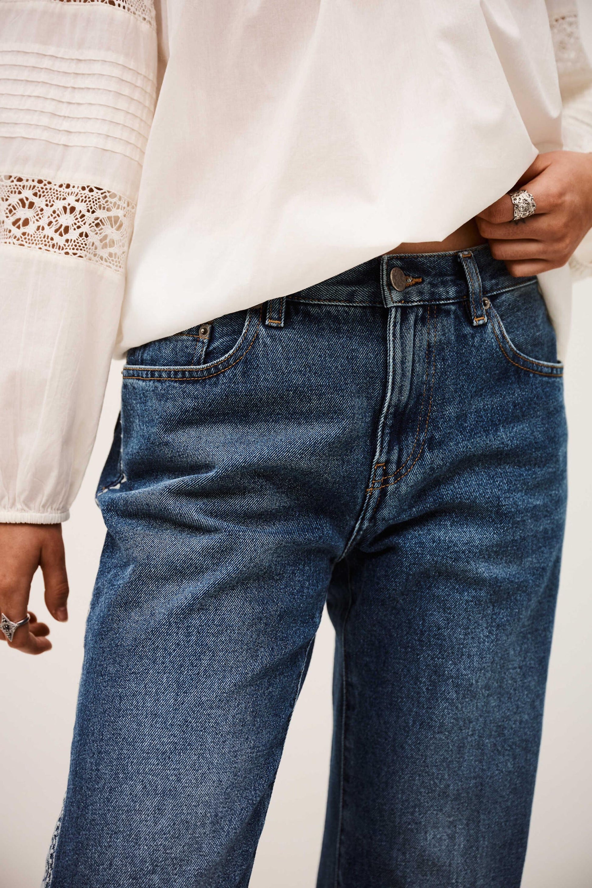 ba&sh Flare Jeans Vivy Blue