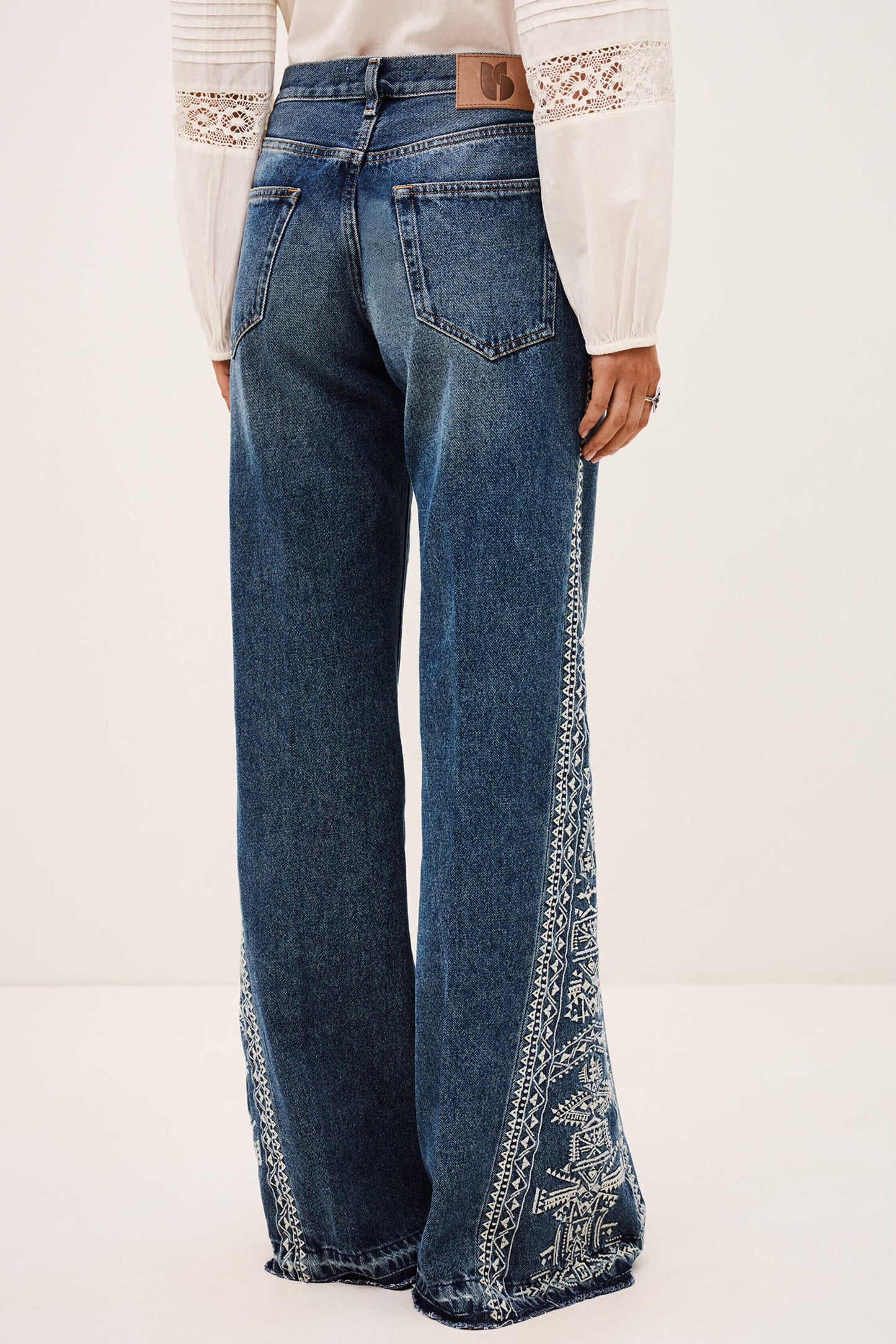 ba&sh Flare Jeans Vivy Blue