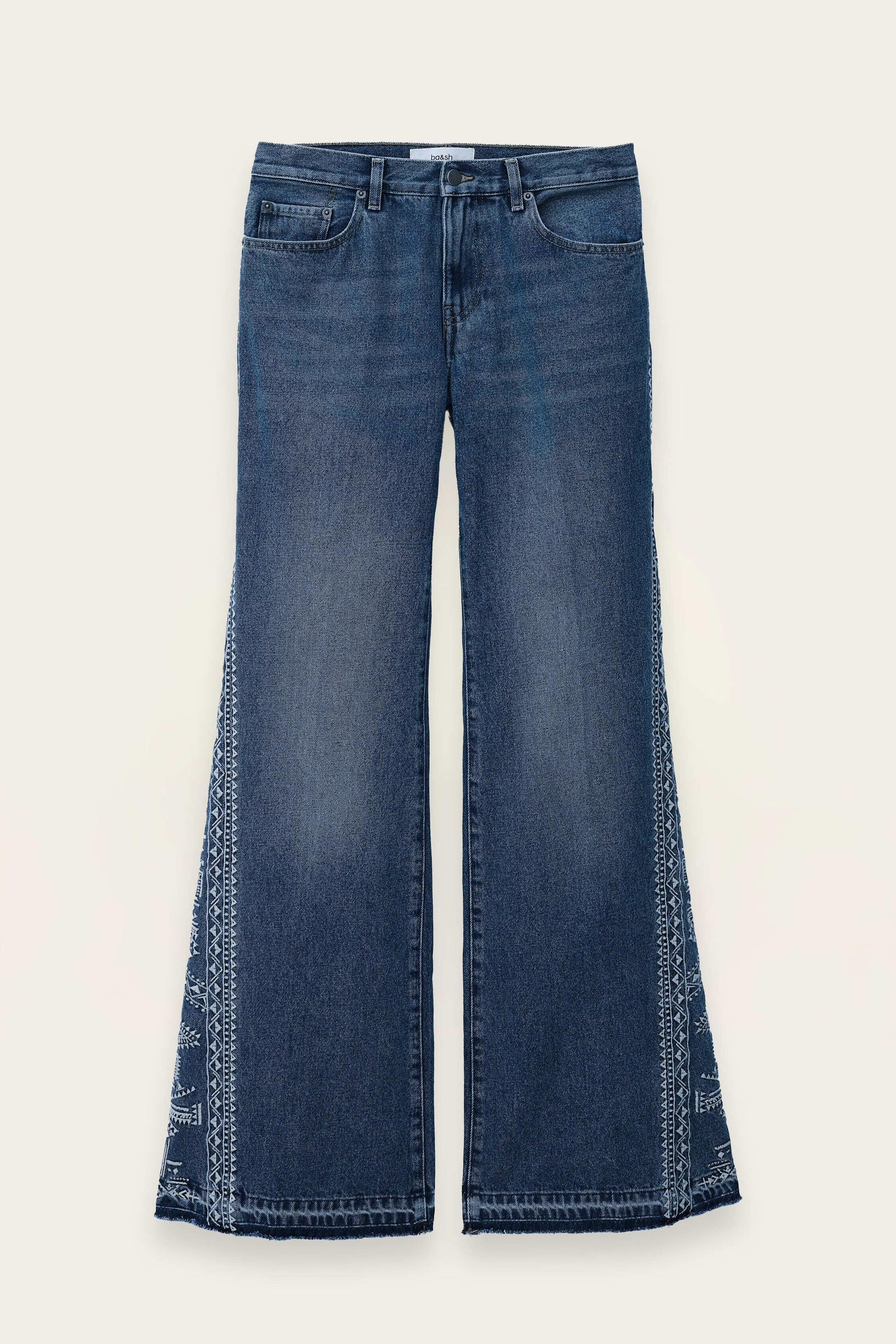 ba&sh Flare Jeans Vivy Blue