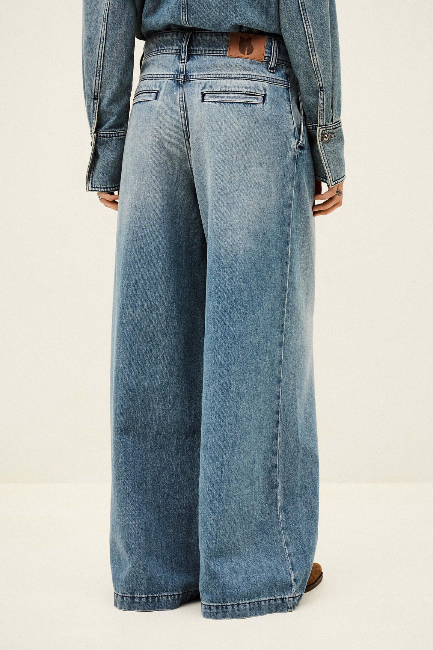 ba&sh Jean Toby Blue