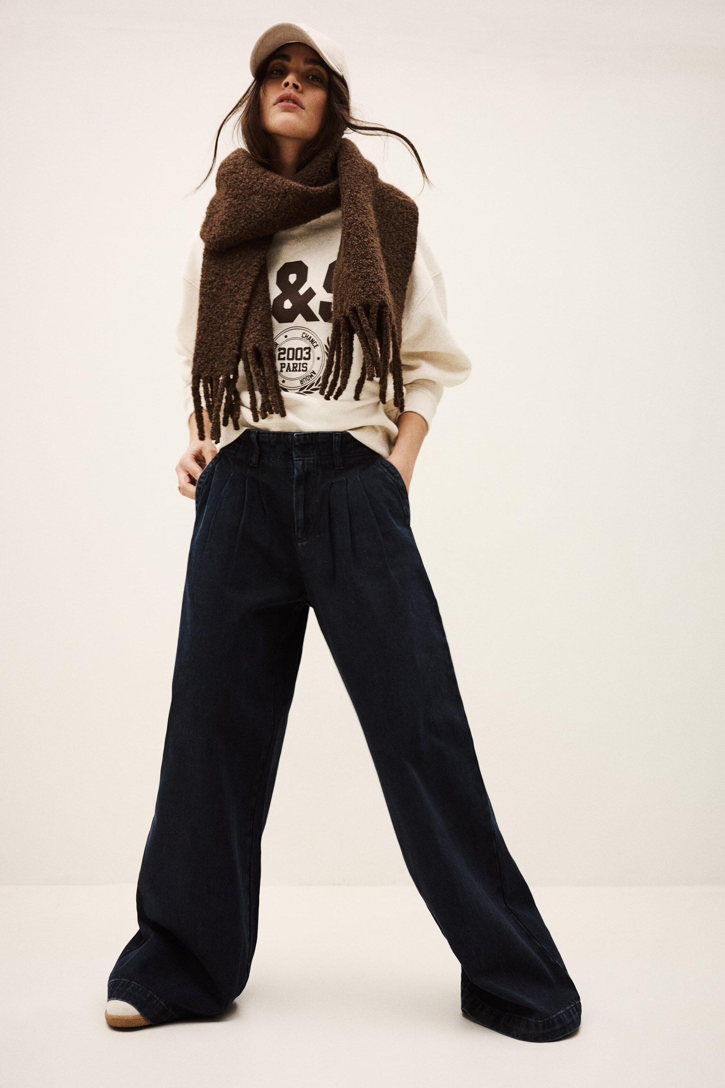 ba&sh Jean Toby Blue