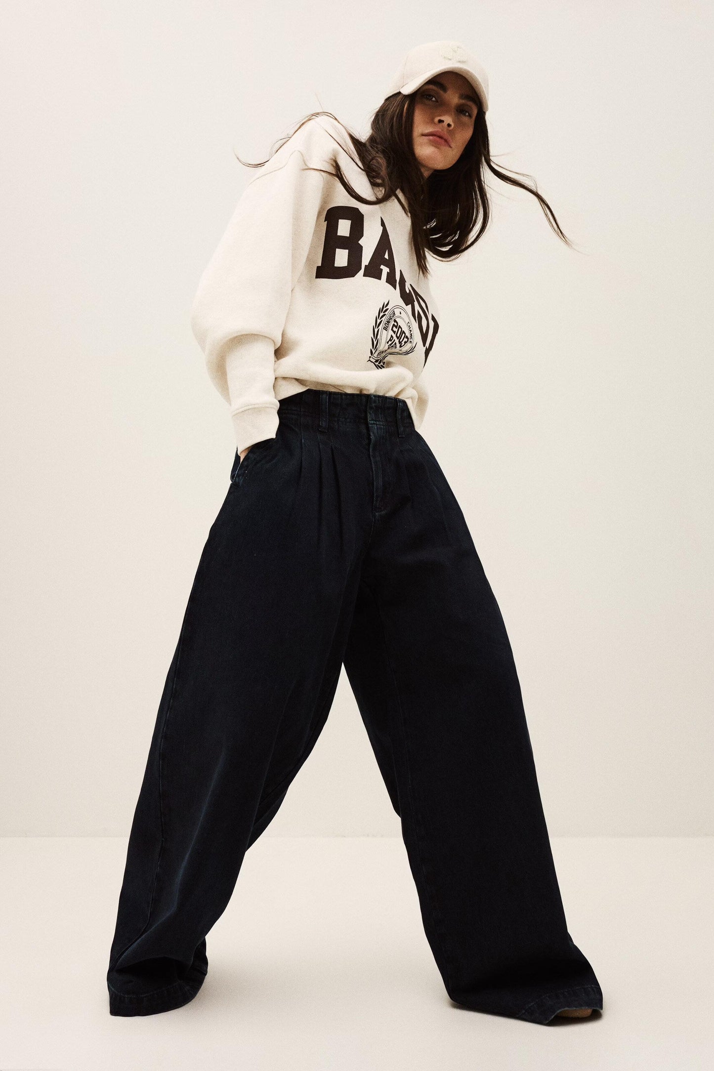 ba&sh Jean Toby Blue
