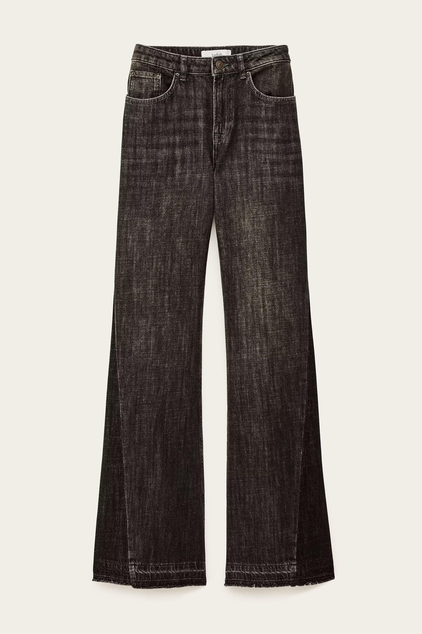 ba&sh Jeans Fadou Black