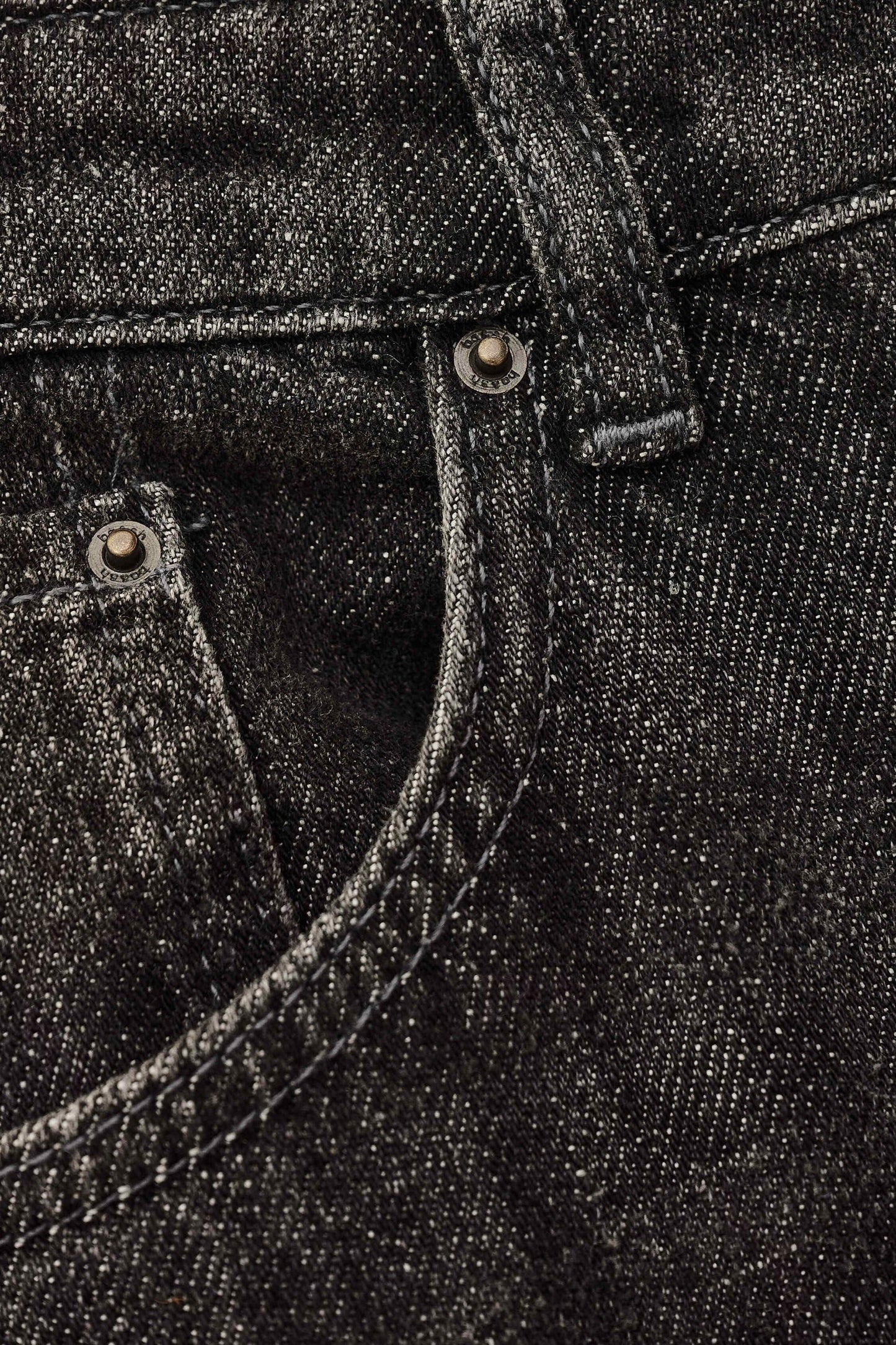 ba&sh Jeans Fadou Black