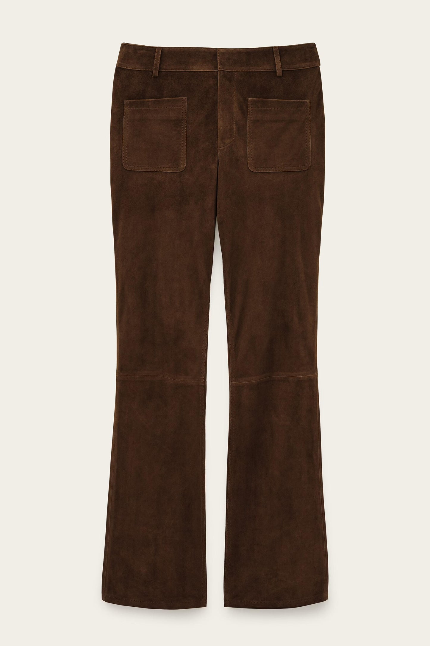 ba&sh Wide-Leg Pants Mossi Brown