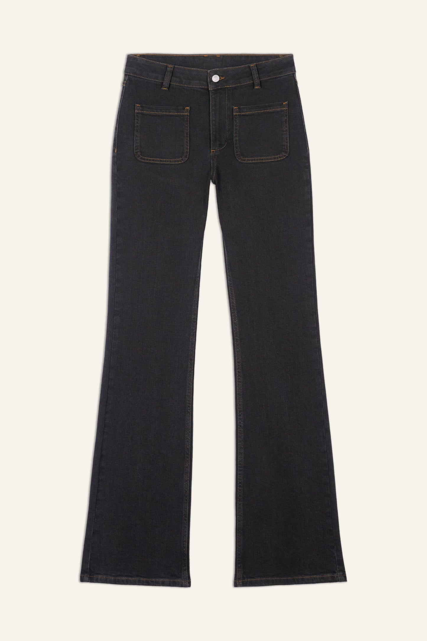 ba&sh Flared Jeans Ross Black
