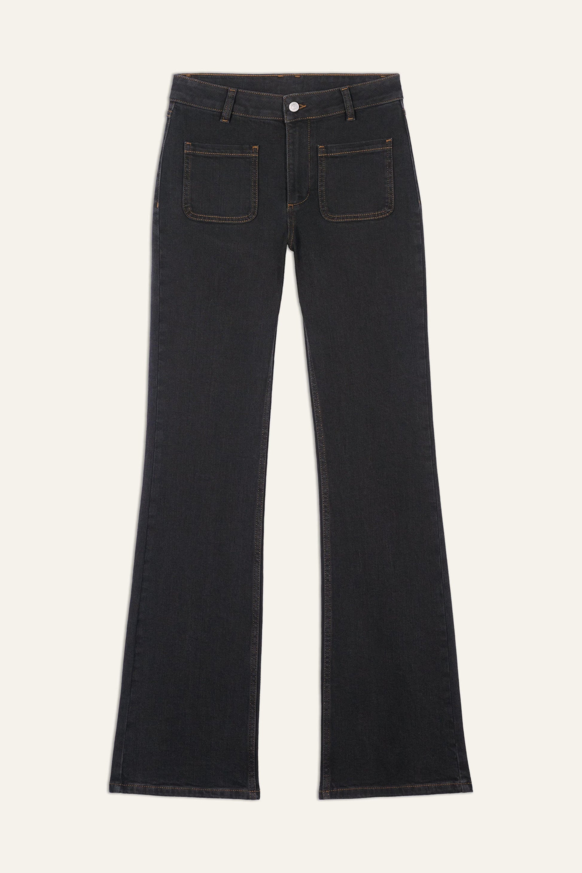 ba&sh Flared Jeans Ross Black