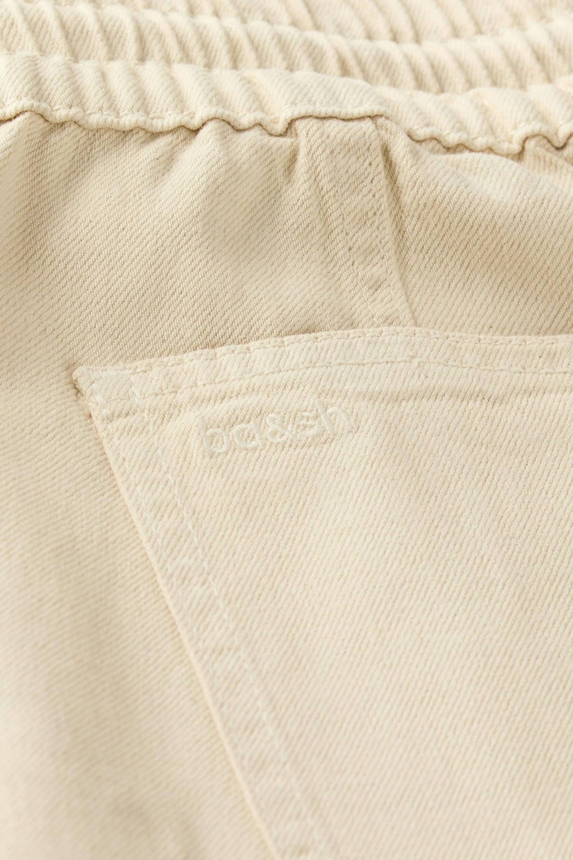 ba&sh Loose Straight-Leg Pants Fima Off-White