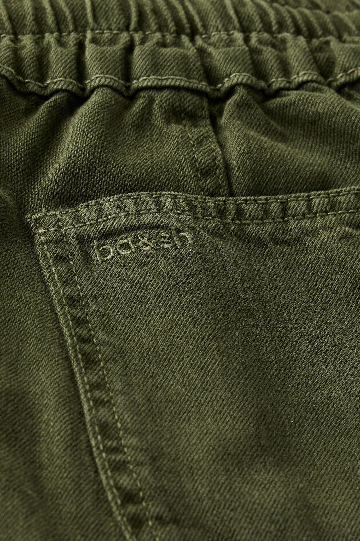 ba&sh Loose Straight-Leg Pants Fima Green