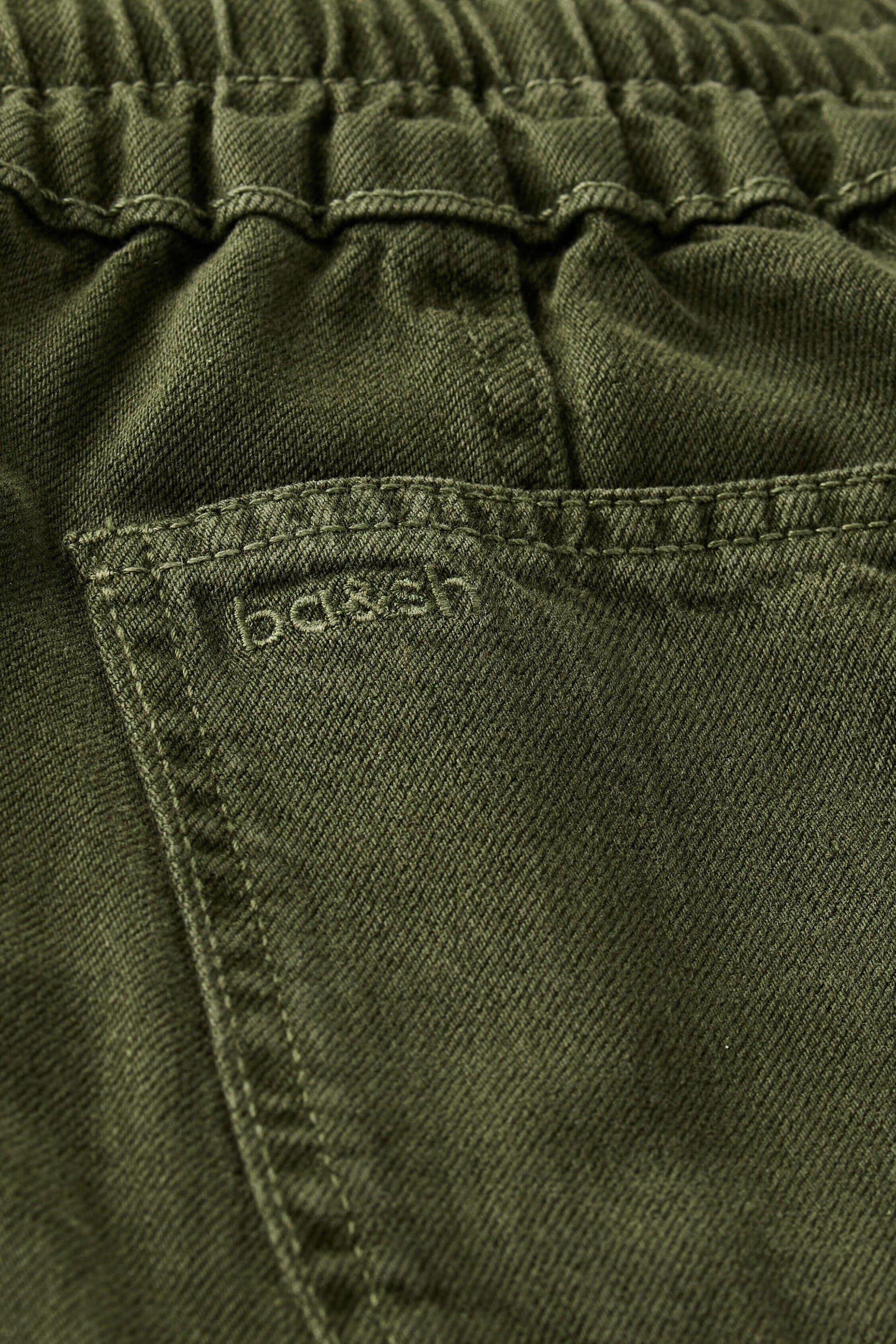 ba&sh Loose Straight-Leg Pants Fima Green