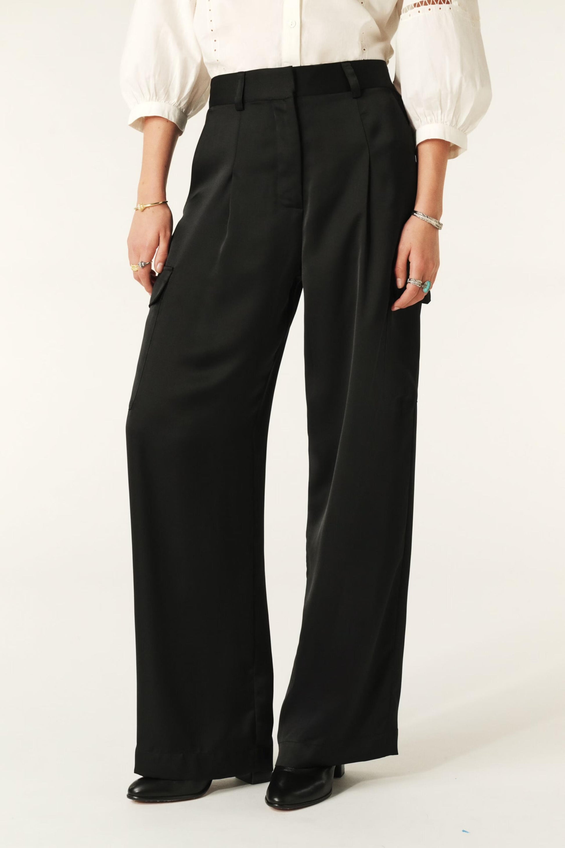 ba&sh Suit Pants Cary Black