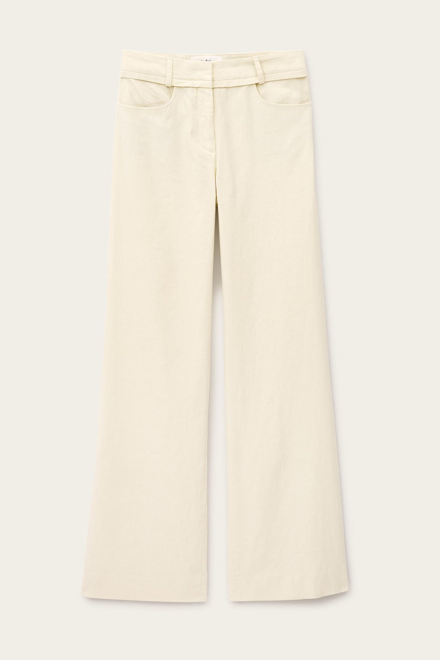 ba&sh Straight Cut Pants Cista Yellow