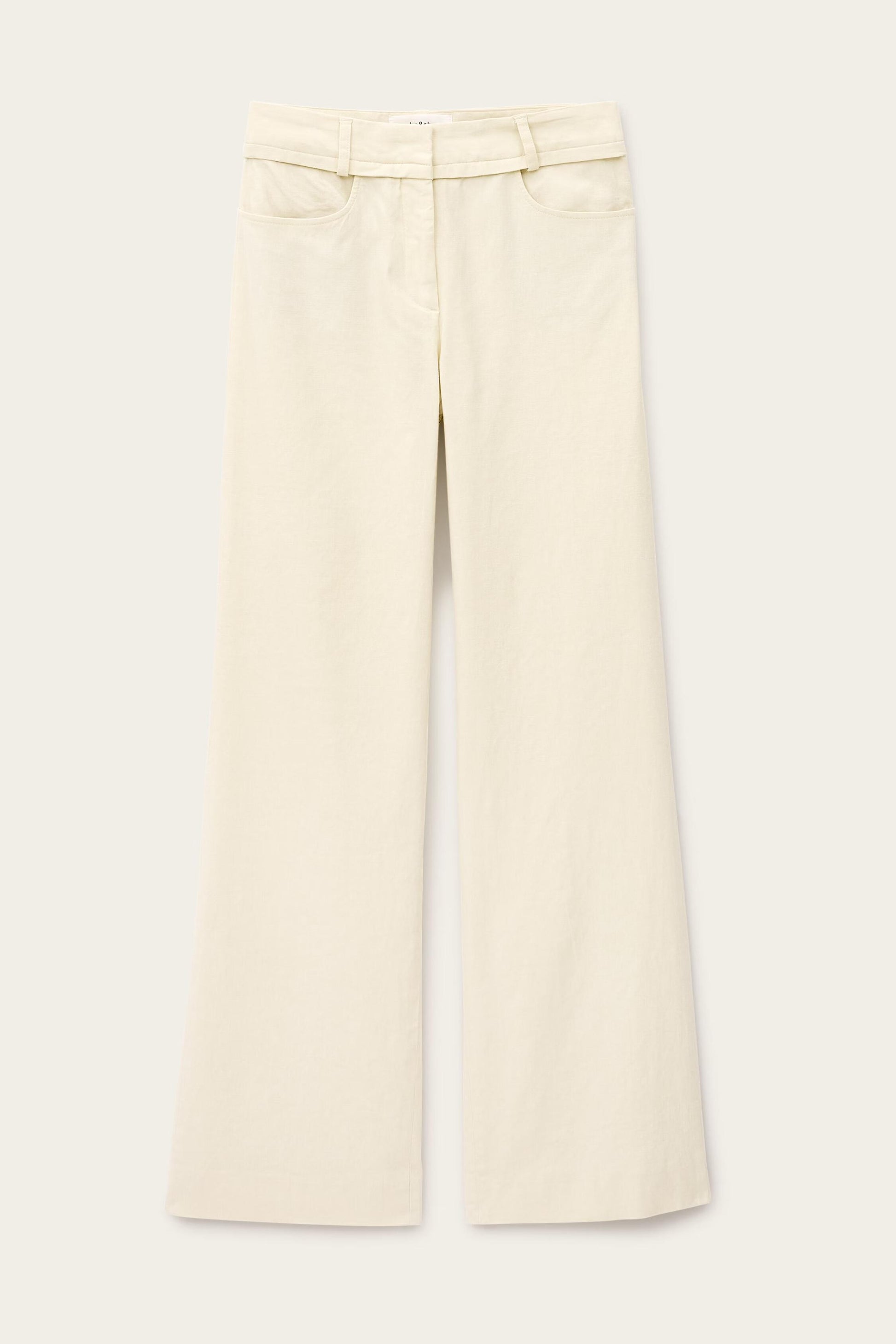 ba&sh Straight Cut Pants Cista Yellow