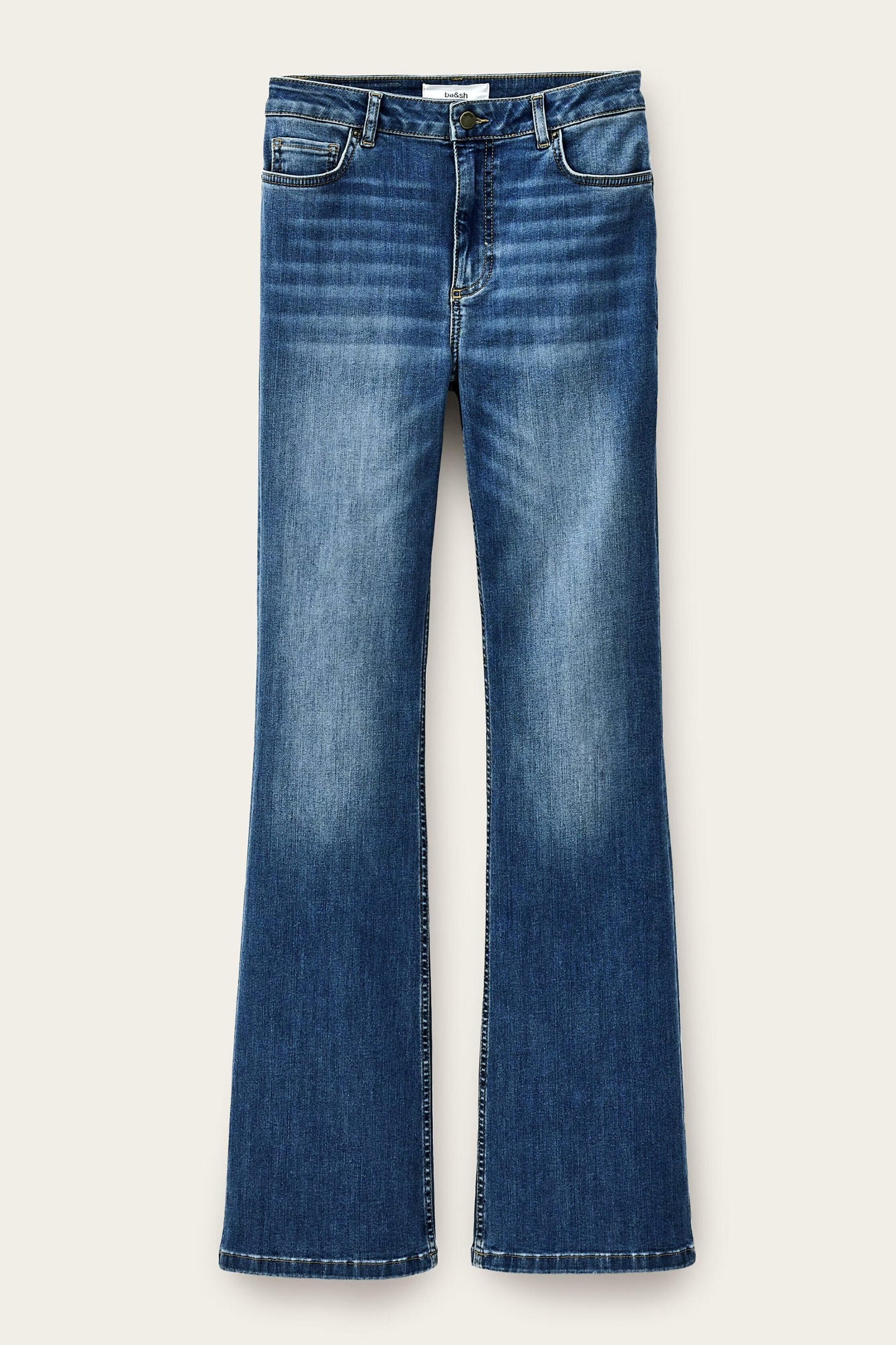 ba&sh Bootcut Jeans Aommie Blue