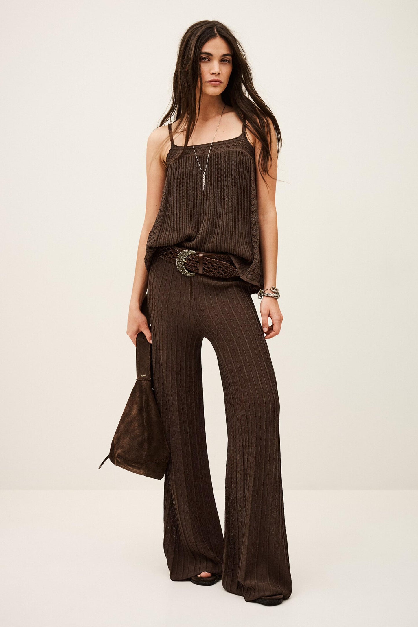 ba&sh Pants Naho Brown