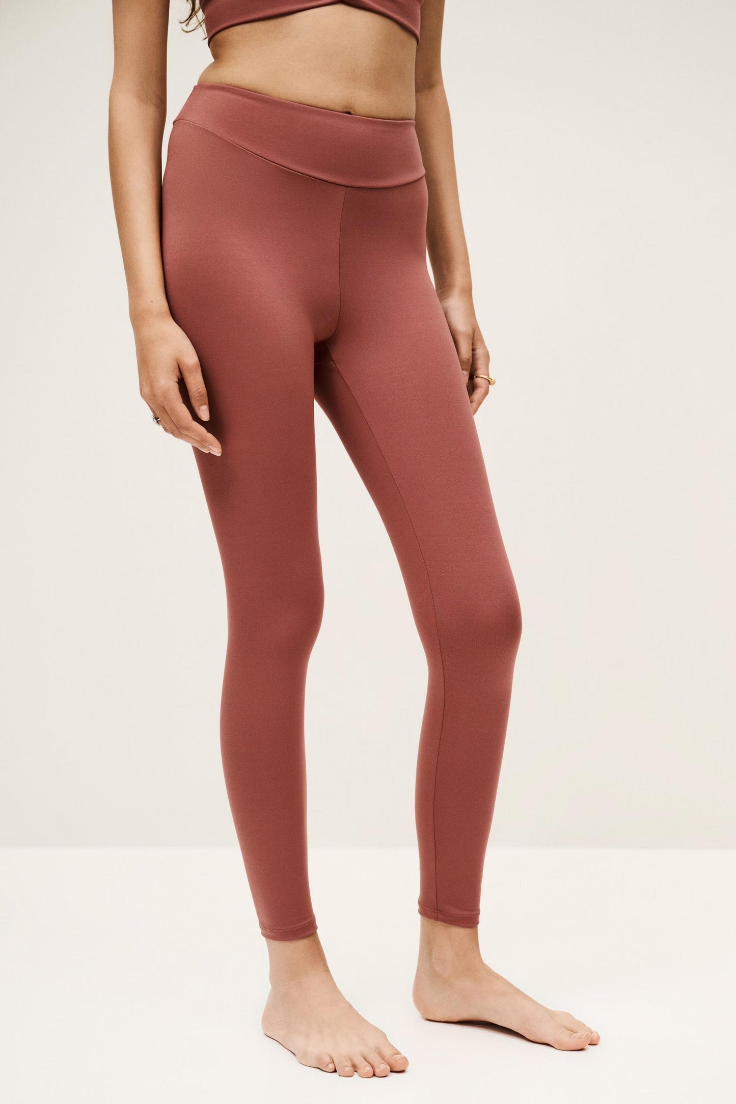 ba&sh Long Leggings Gabou Pink