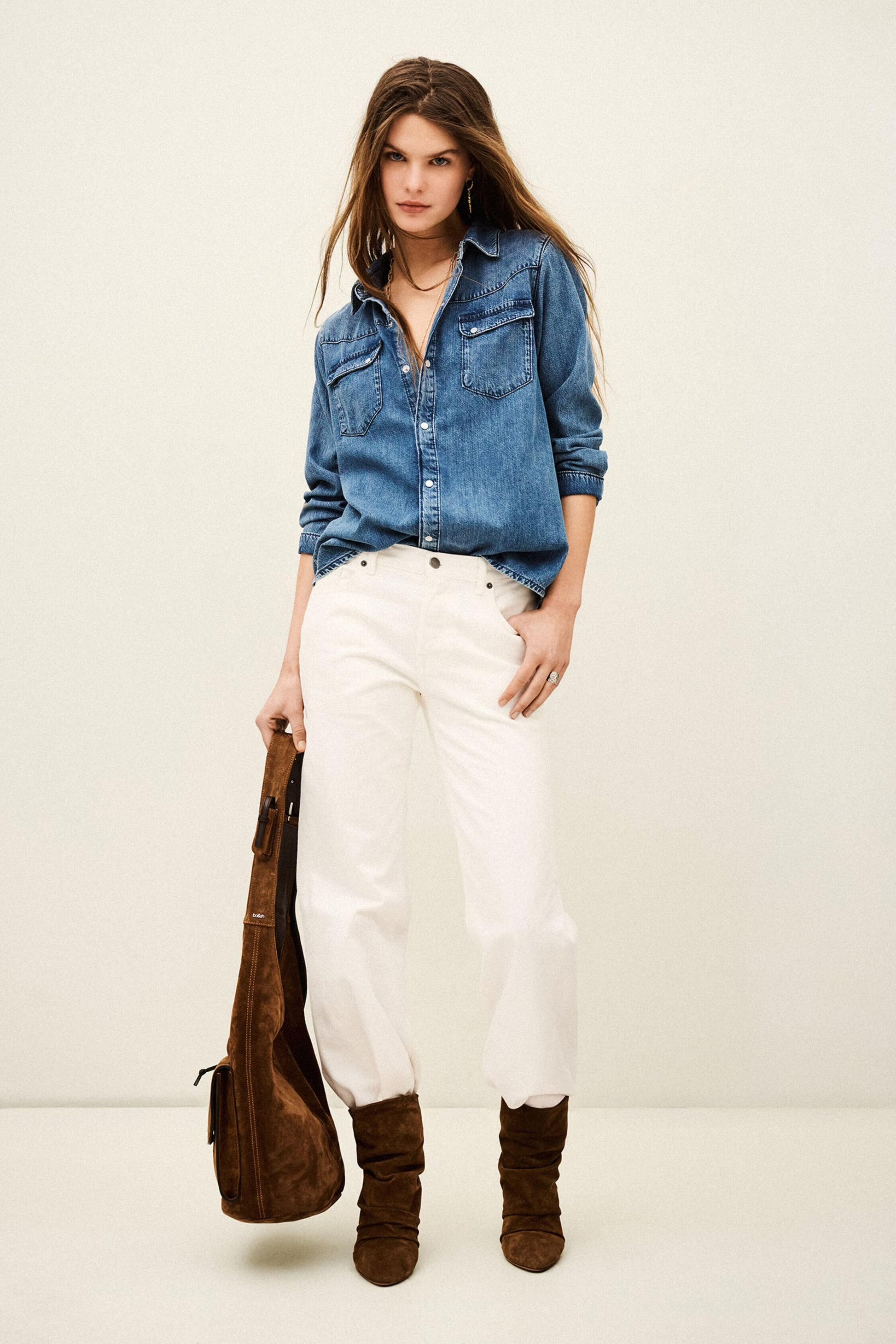 ba&sh Shirt Adali Blue