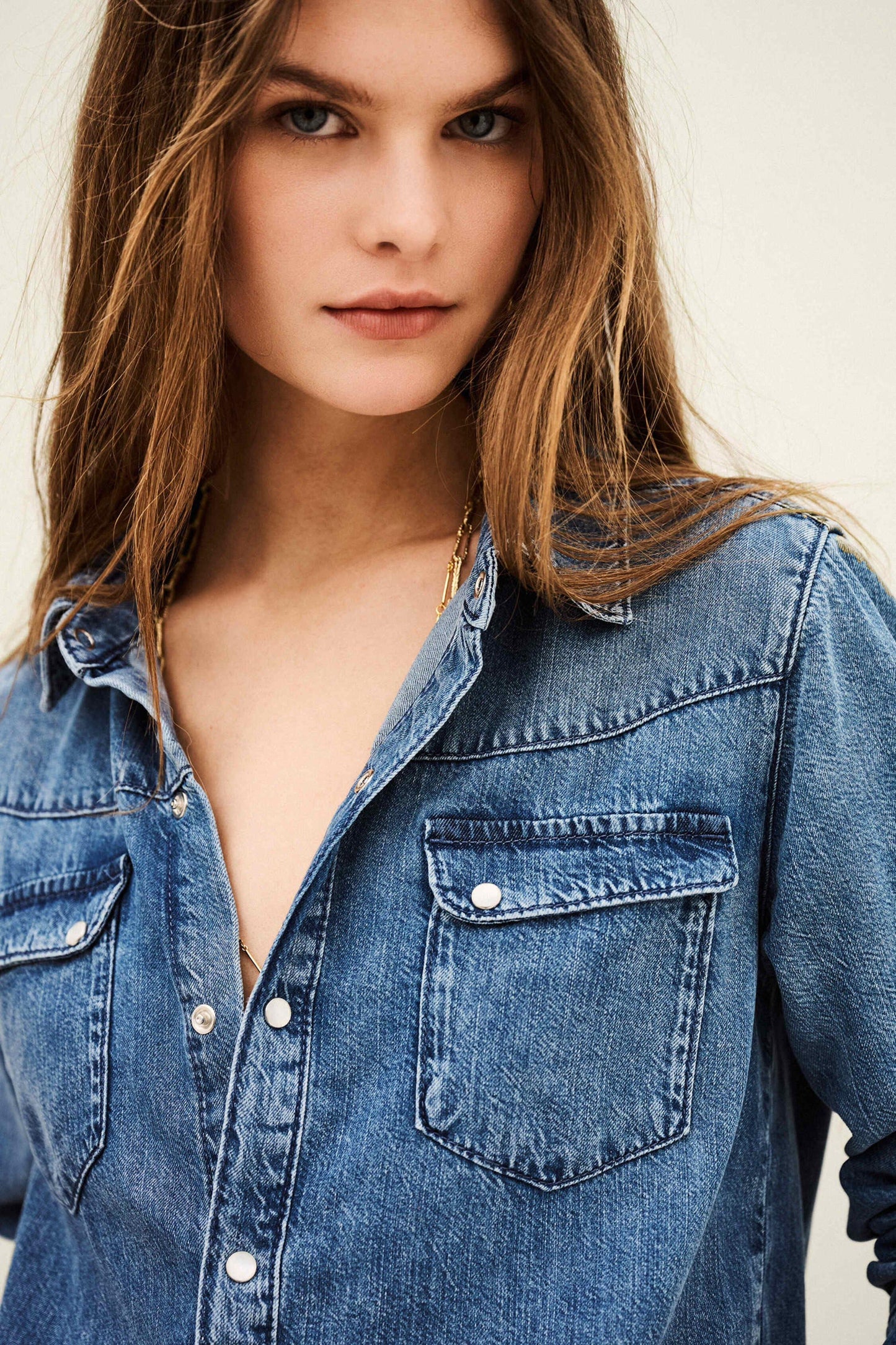 ba&sh Shirt Adali Blue