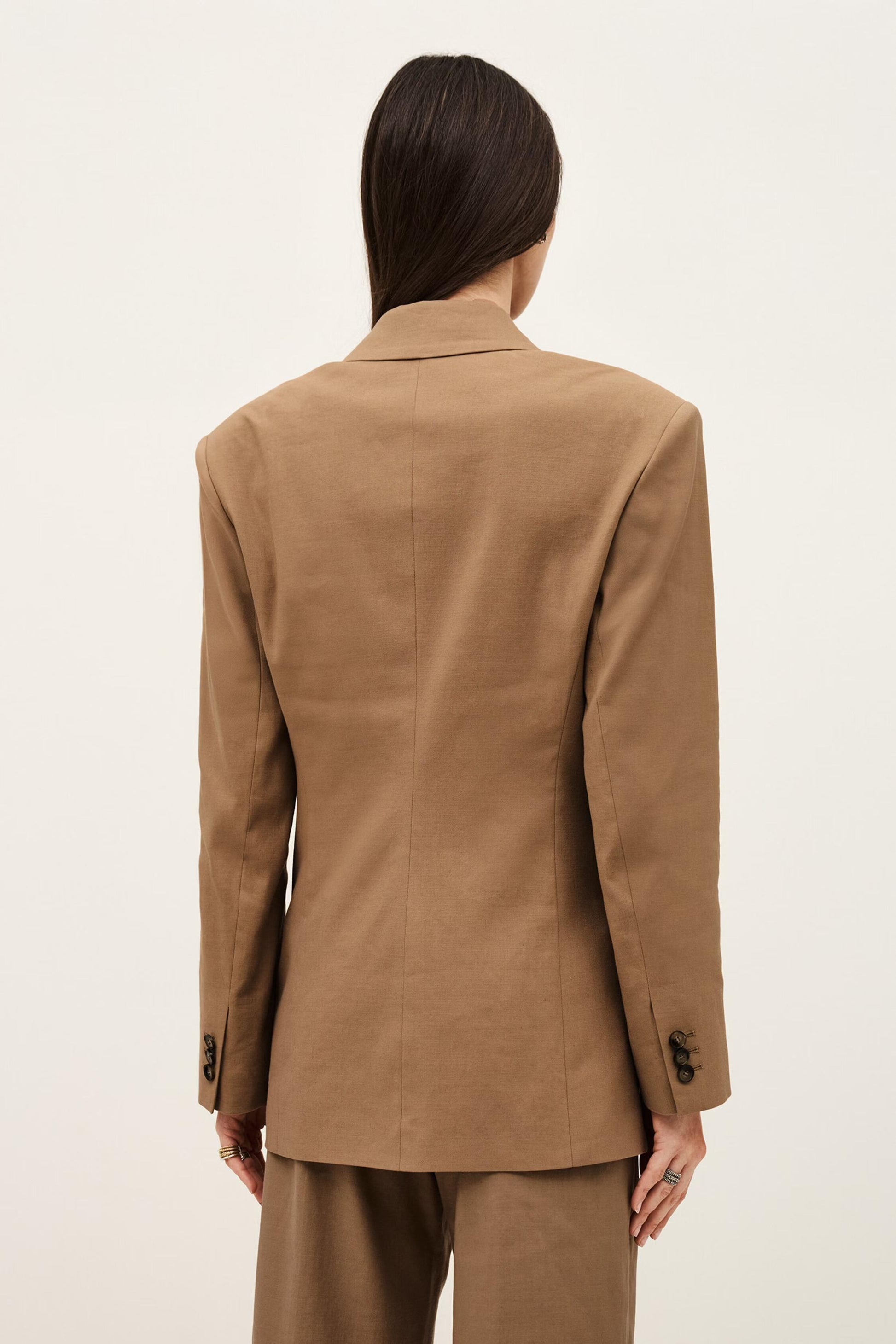 ba&sh Blazer Jacket Clay Brown