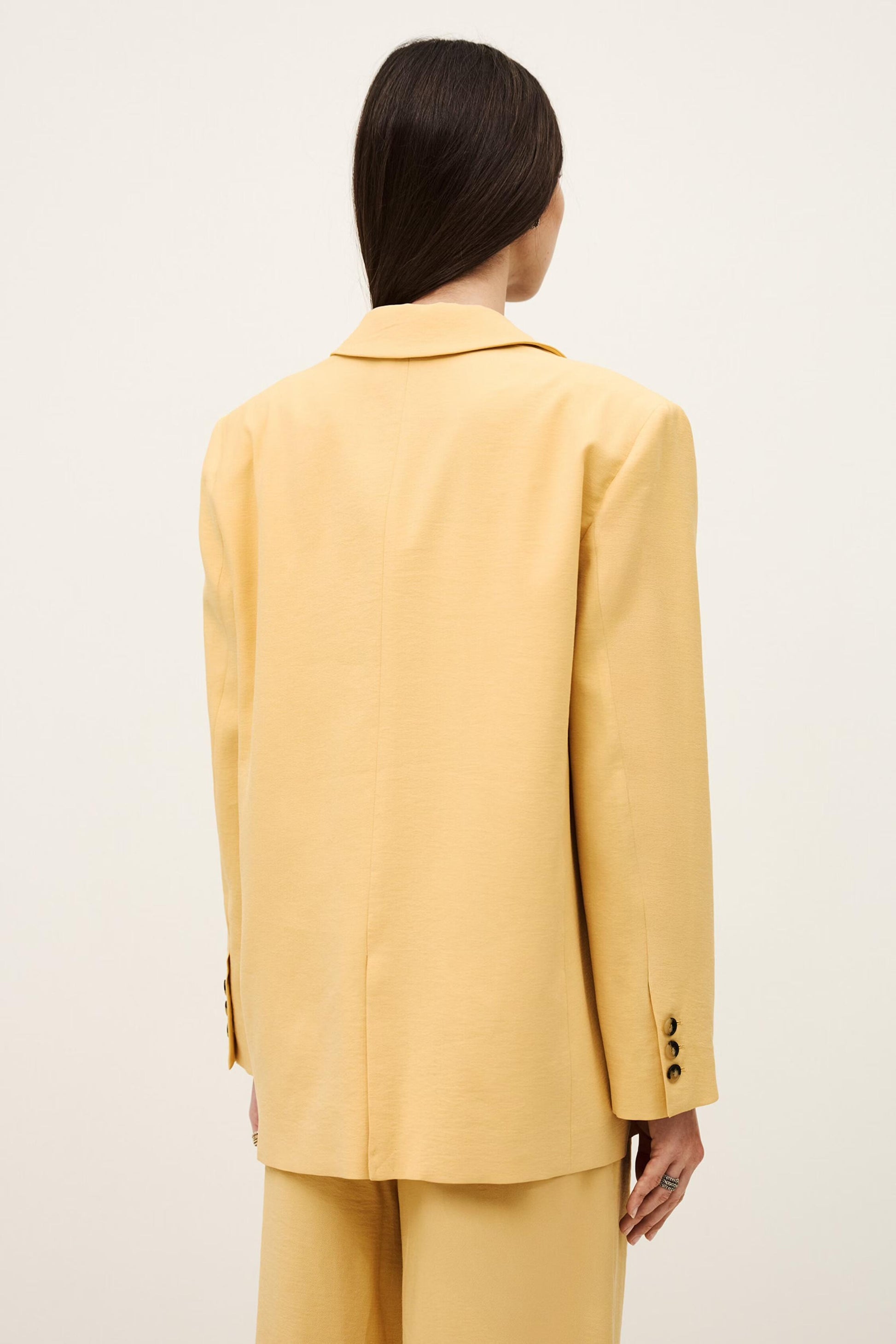 ba&sh Tailored Jacket Dalena Yellow