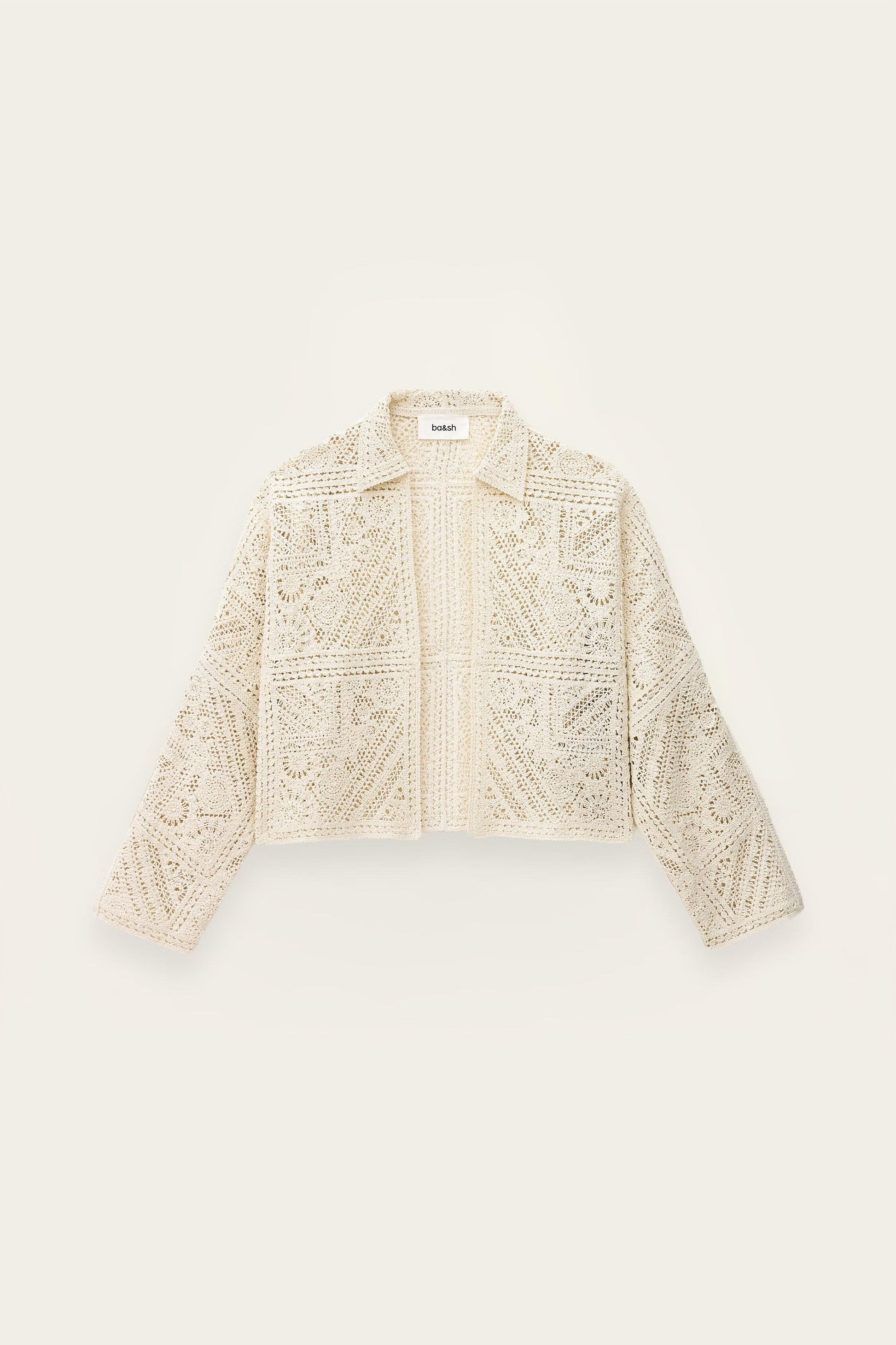ba&sh Jacket Fany Off-White