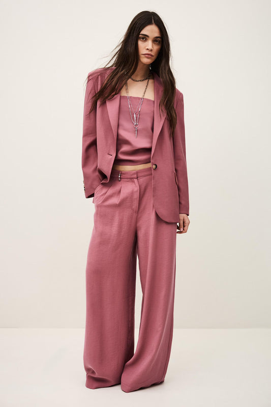 ba&sh Tailored Jacket Dalena Pink