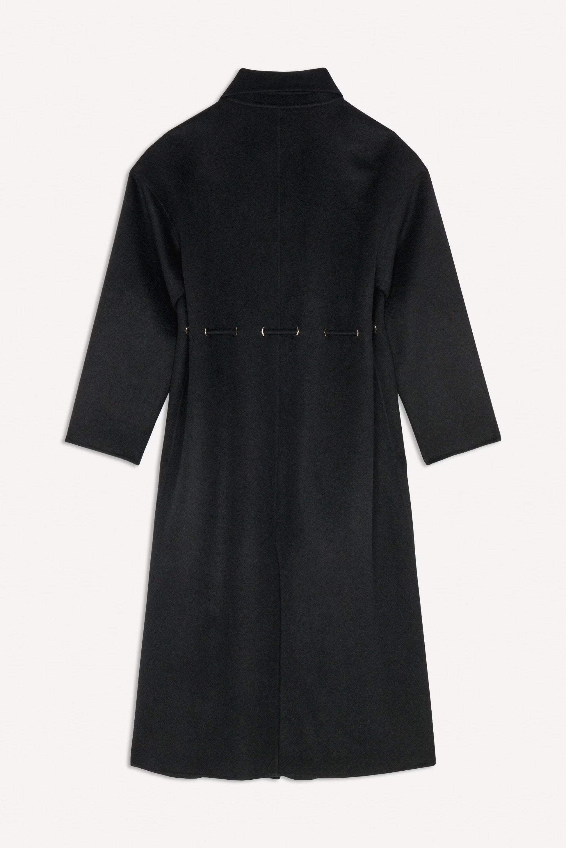 ba&sh Trenchcoat Kate Black