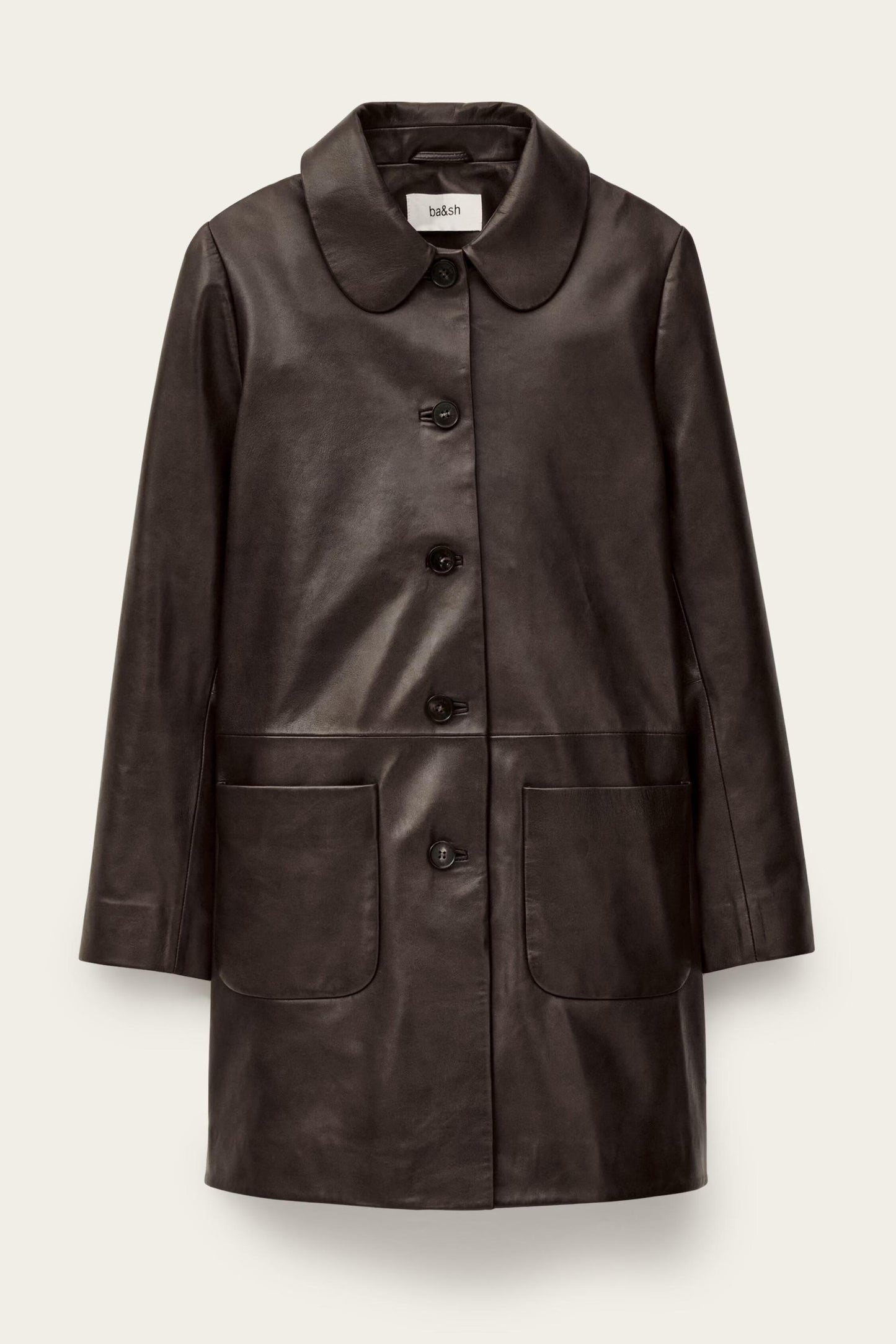 ba&sh 3/4-Length Coat Madie Brown