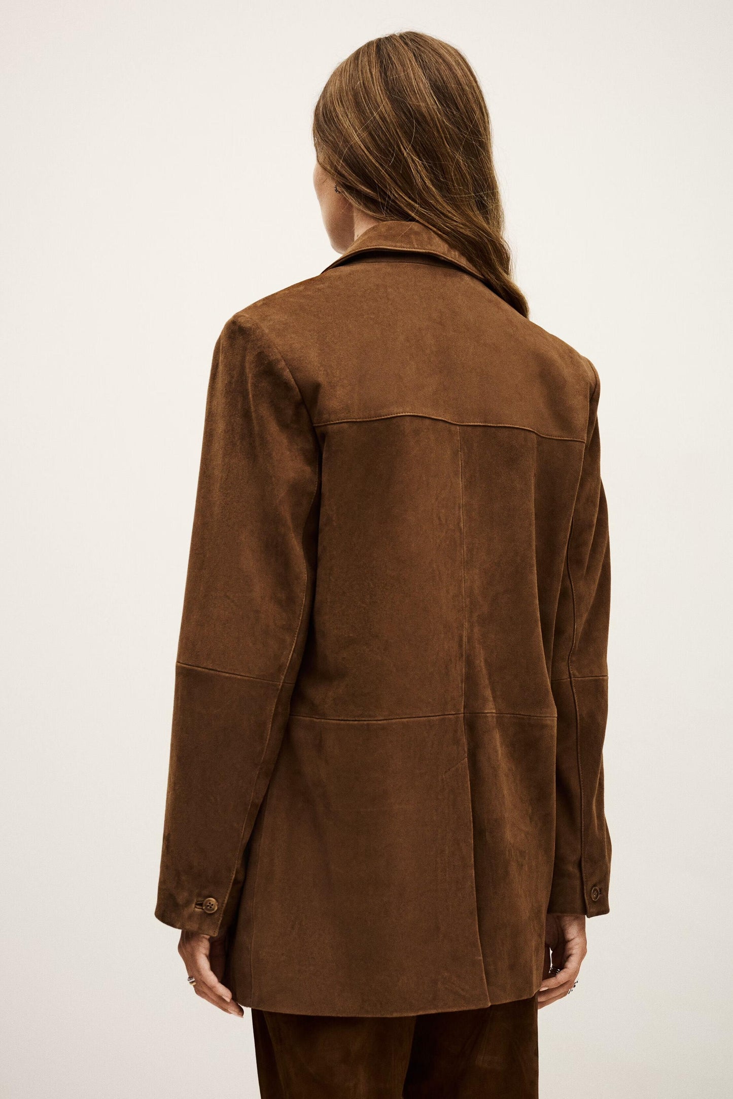 ba&sh Blazer Style Jacket Mosty Brown