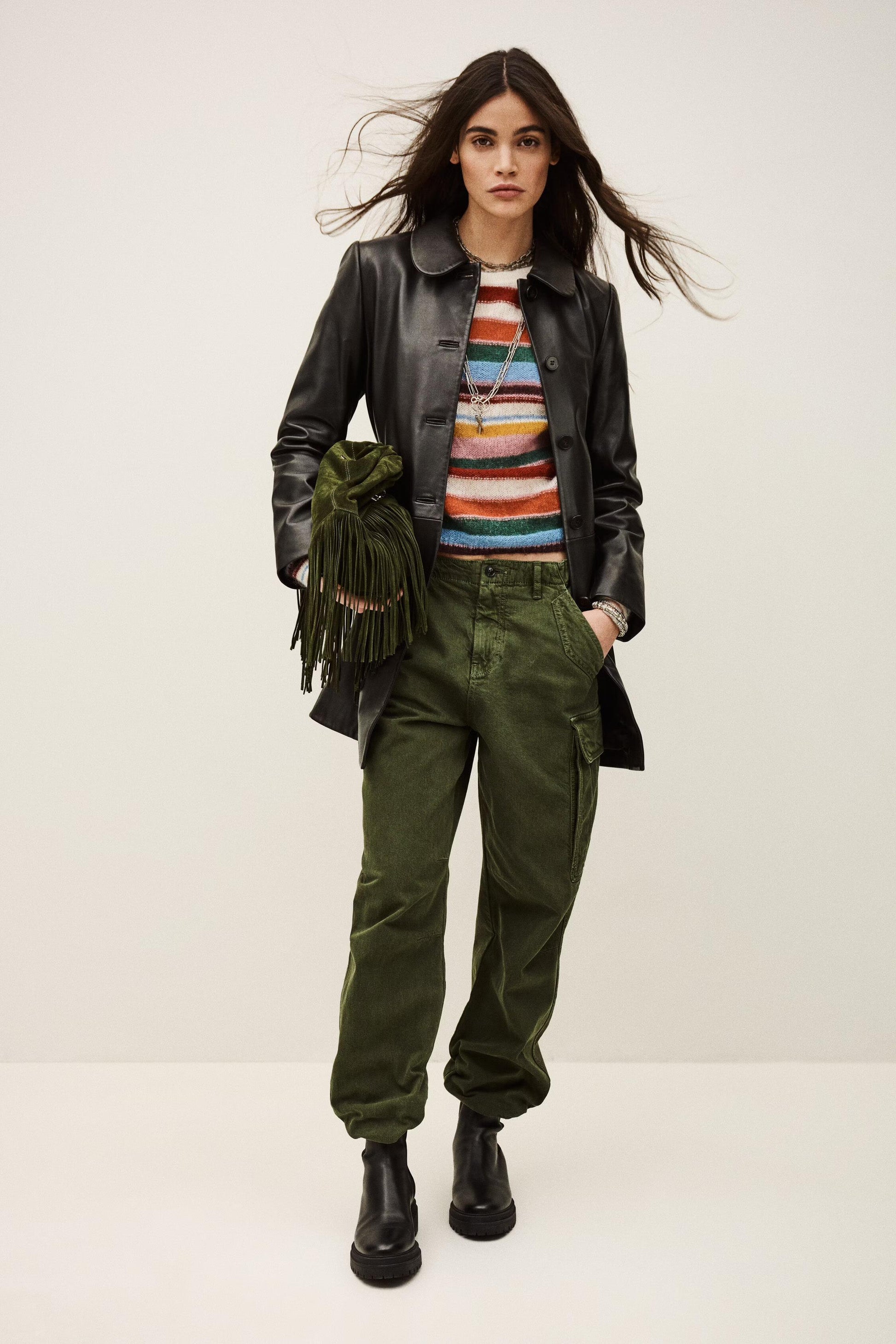 ba&sh Coat Madie Black