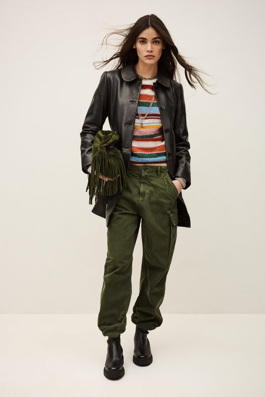 ba&sh Coat Madie Black