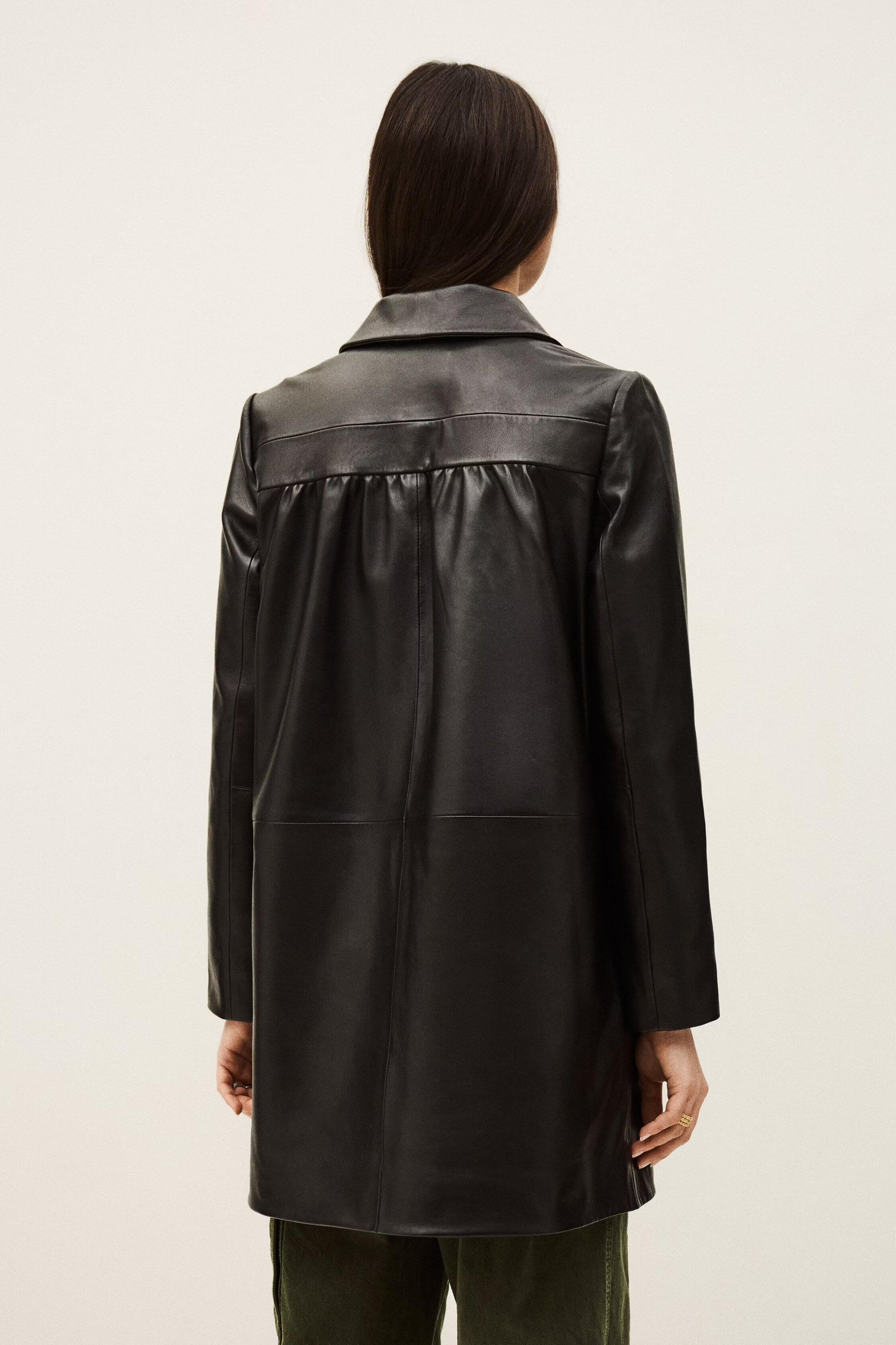 ba&sh Coat Madie Black