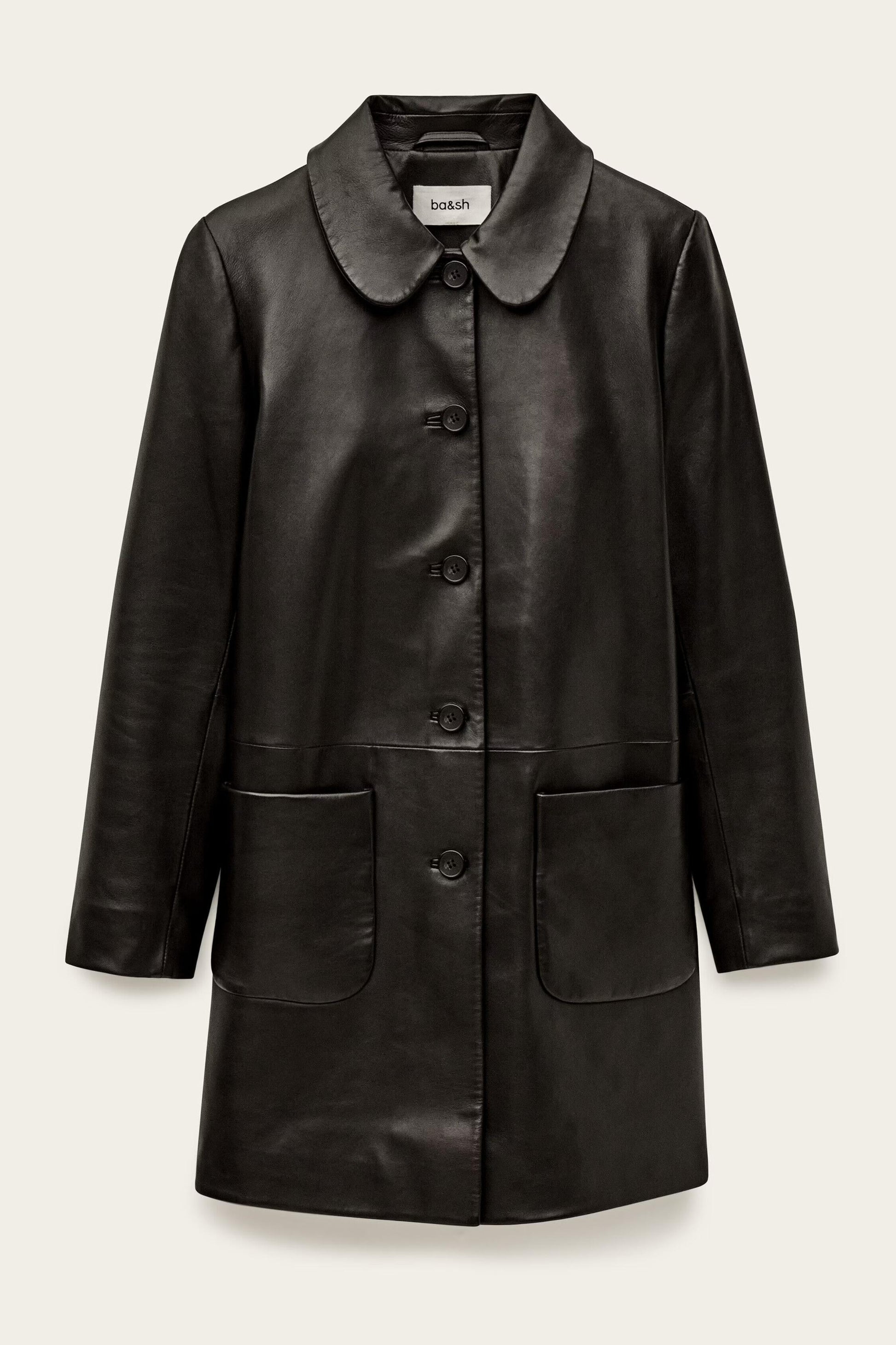 ba&sh Coat Madie Black