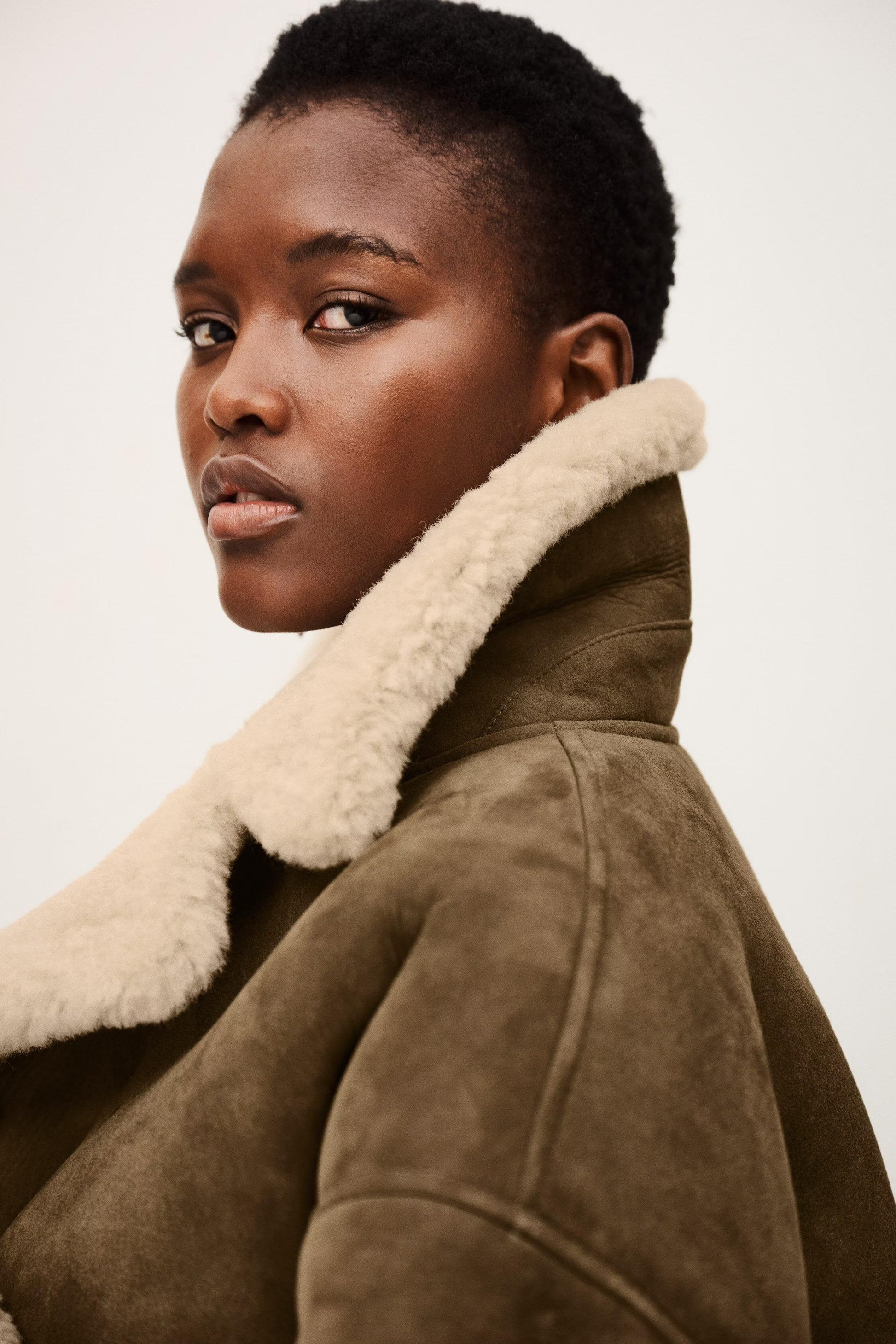 ba&sh Coat Maggy Brown