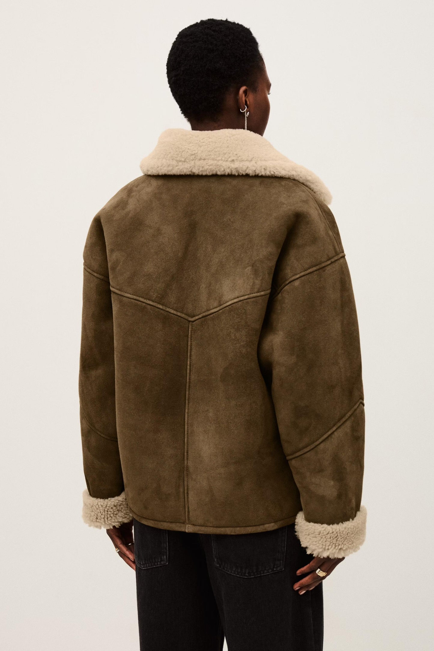 ba&sh Coat Maggy Brown
